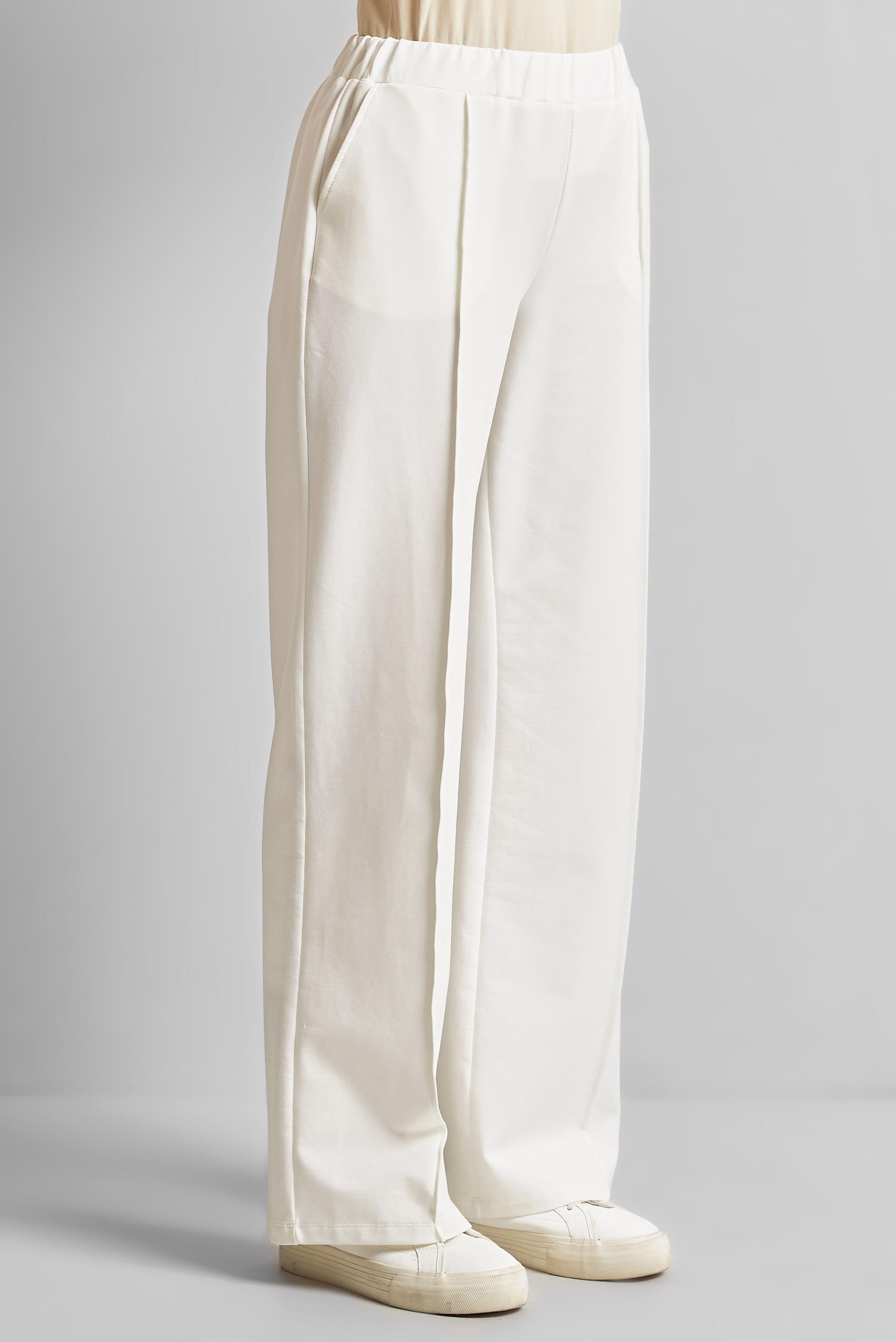 Tesettür giyim BEYAZ BELİ LASTİKLİ PANTOLON 70879