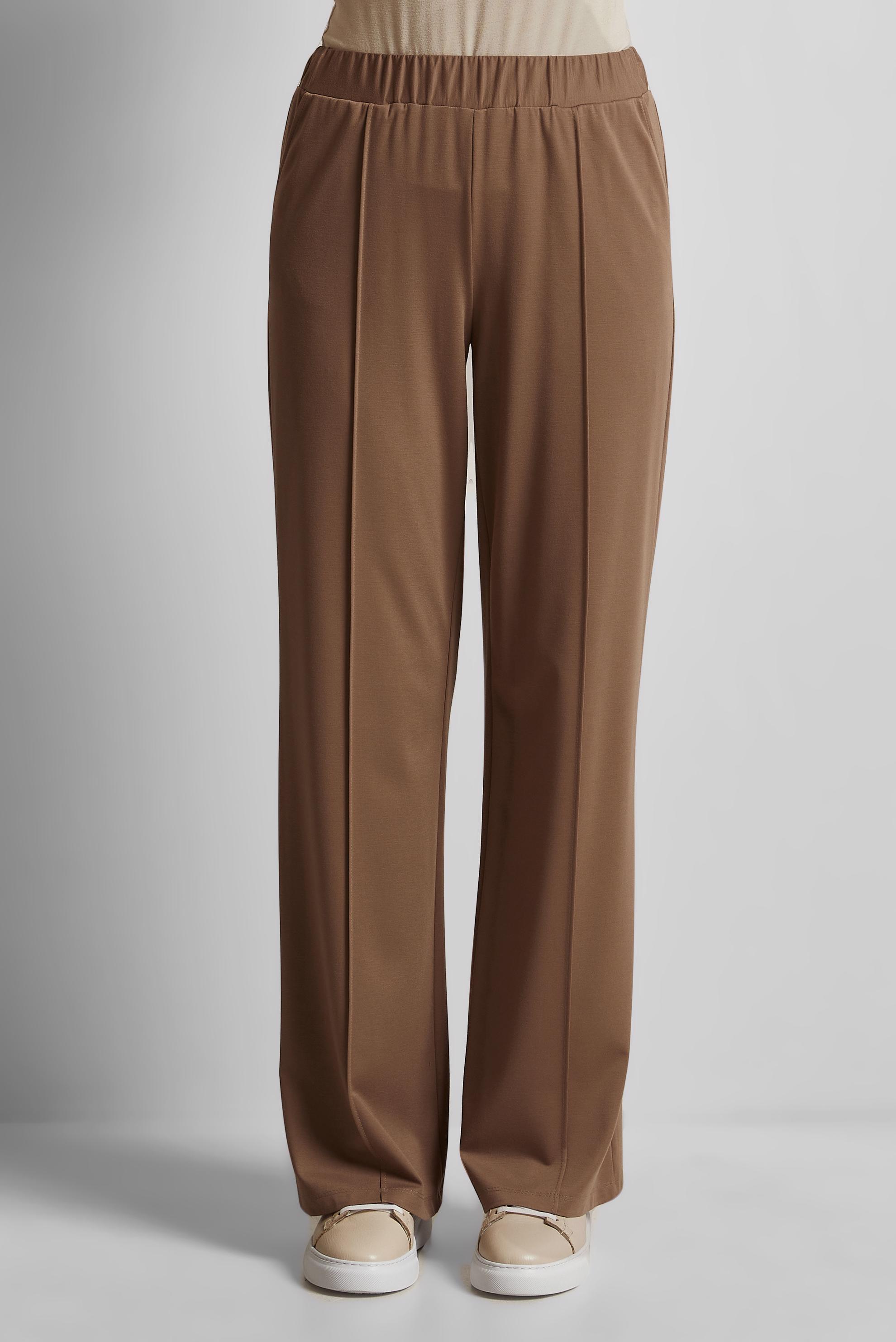 Tesettür giyim KAHVE BELİ LASTİKLİ PANTOLON 70879