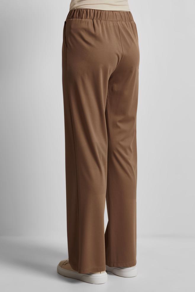 Hijab-Kleidung BRAUN HOSE MIT ELASTISCHEM BUND 70879 - ALVİNA