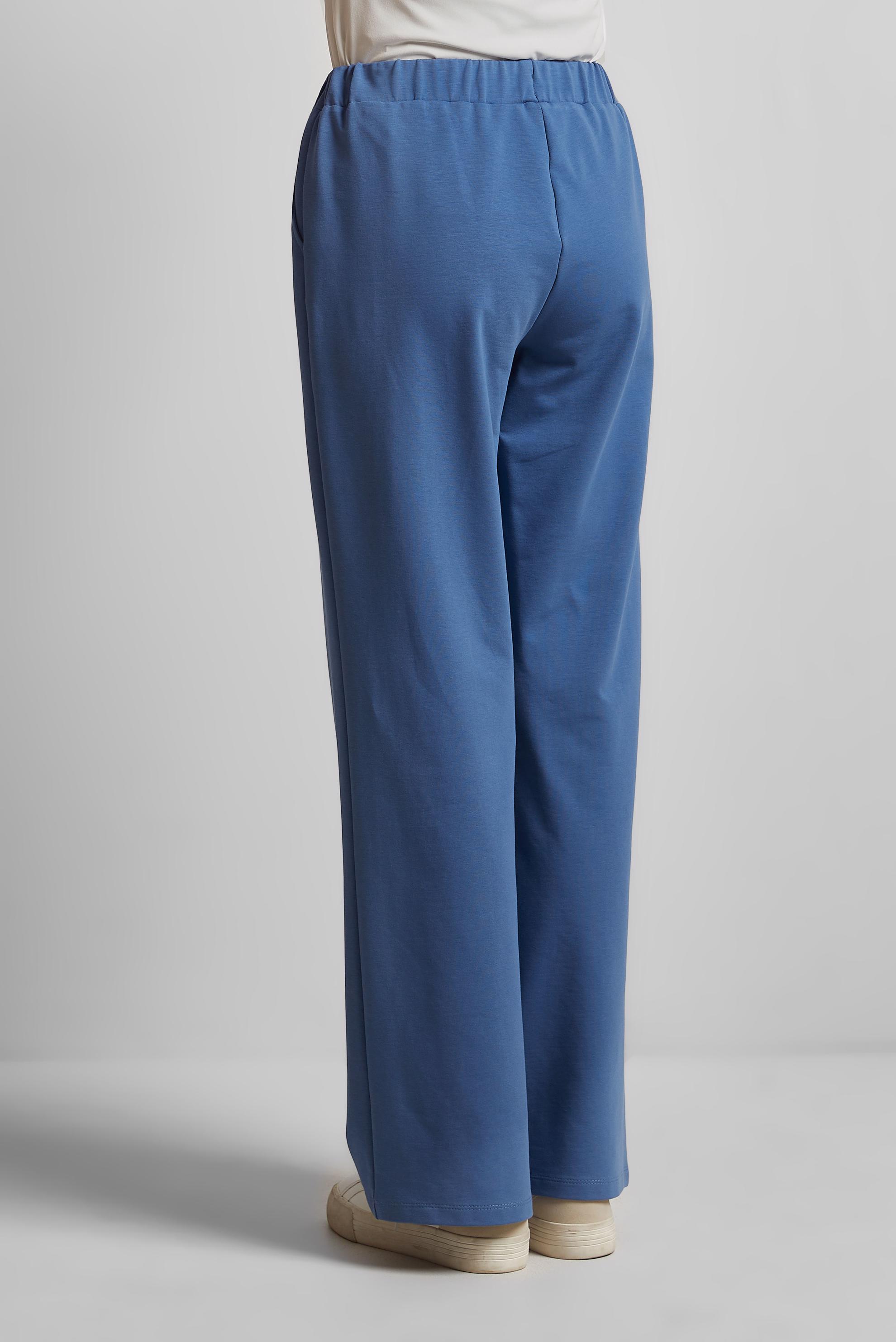 Tesettür giyim MAVİ BELİ LASTİKLİ PANTOLON 70879