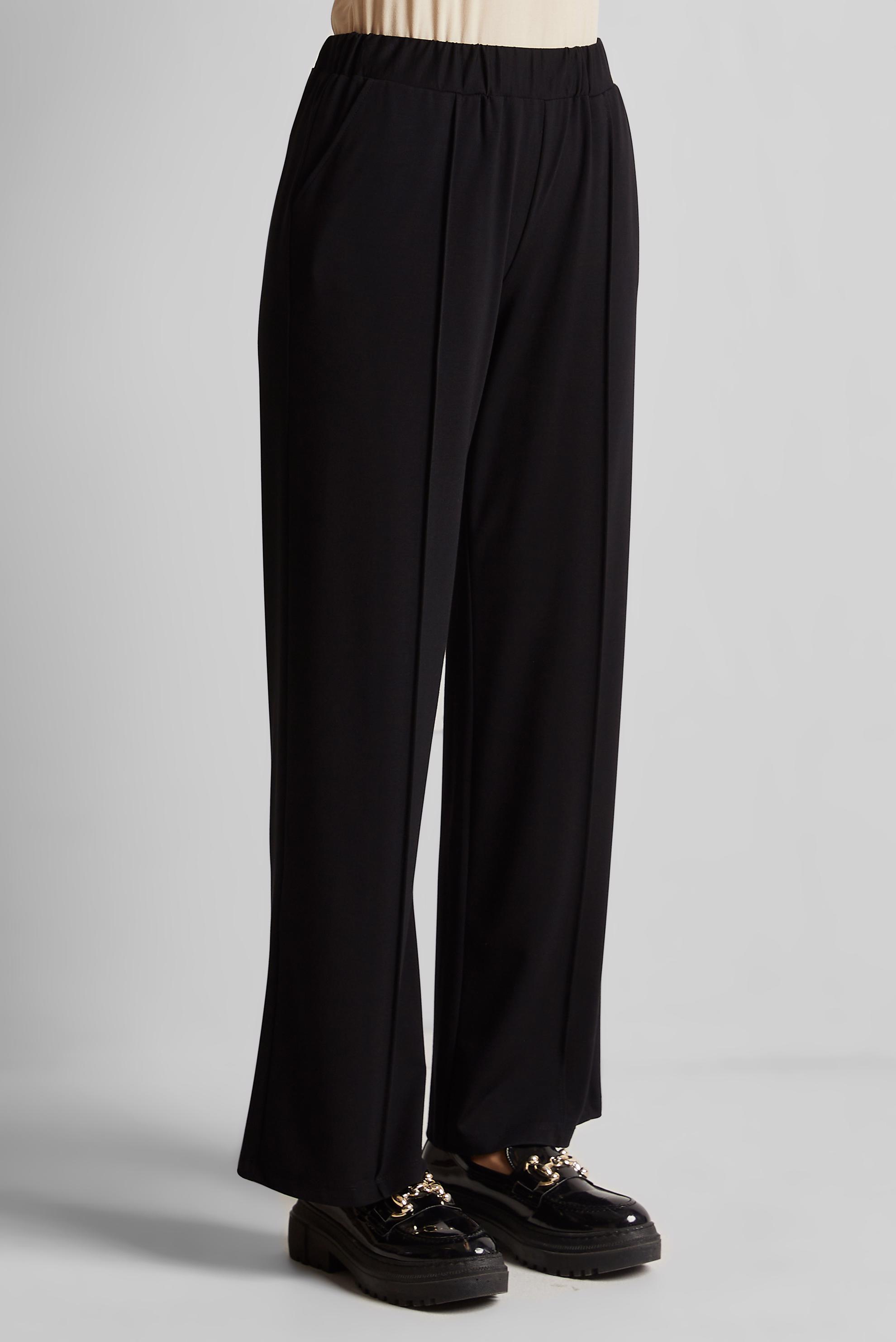 Hijab clothing BLACK ELASTIC WAIST PANTS 70880