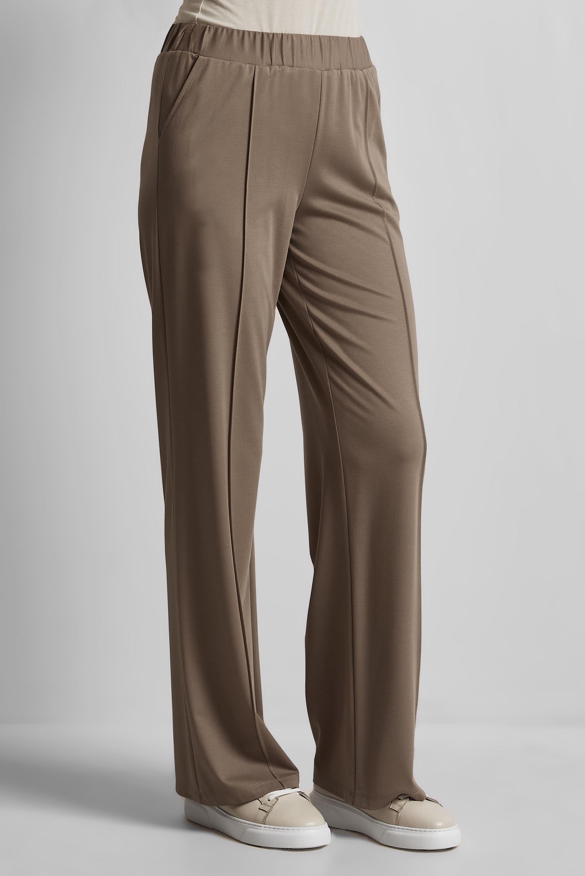 Tesettür giyim VİZON BELİ LASTİKLİ PANTOLON 70880