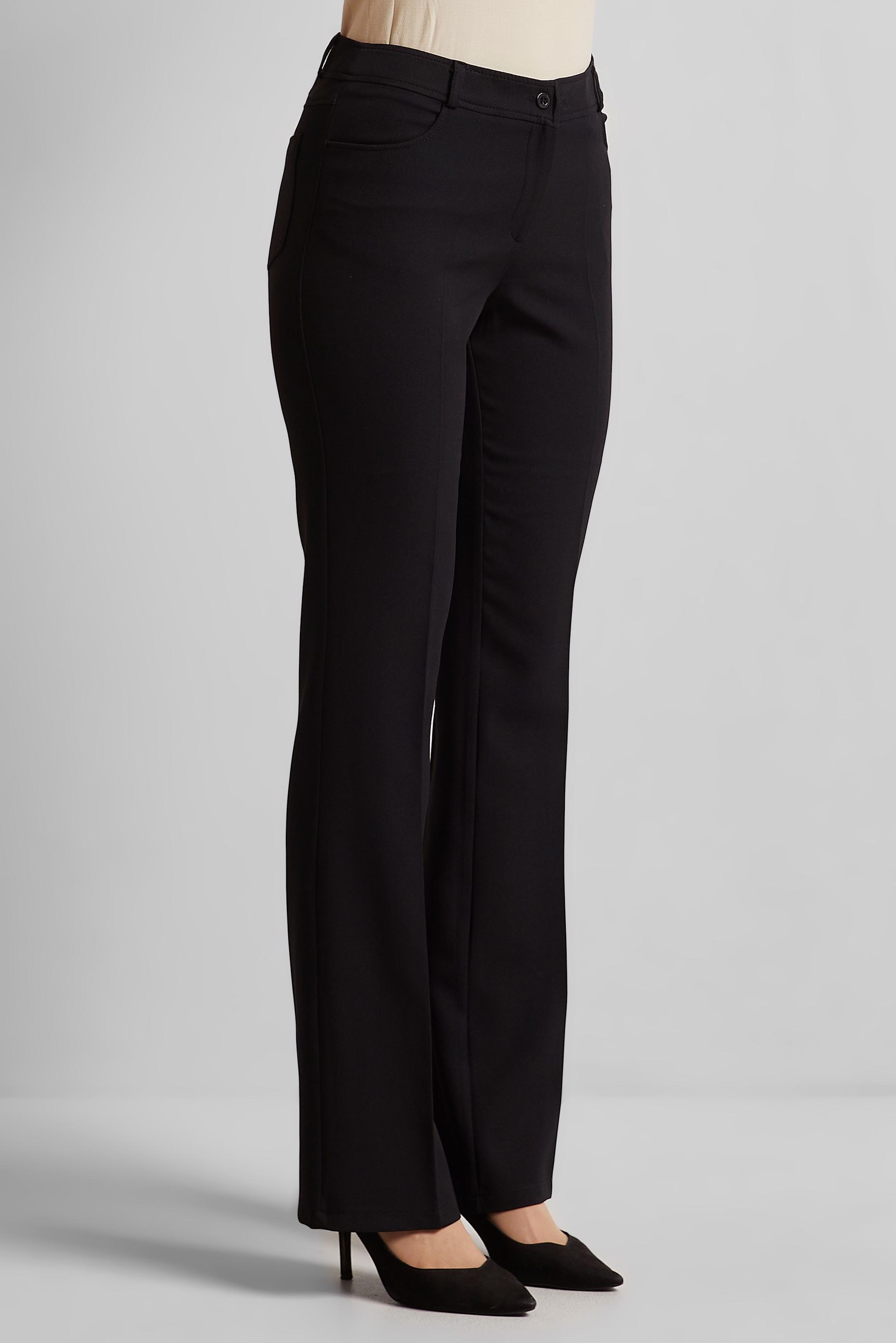 Tesettür giyim SİYAH DÜZ PAÇA PANTOLON 70882