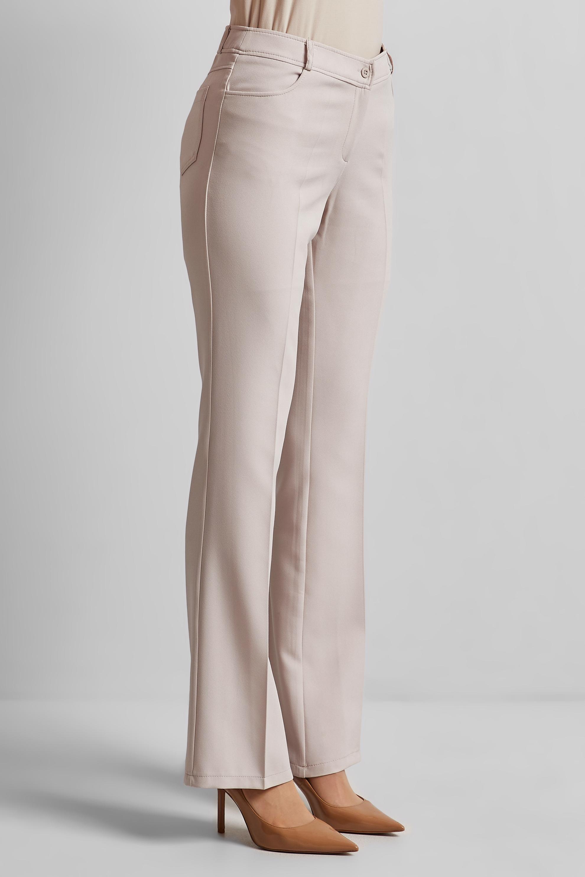 Tesettür giyim BEJ DÜZ PAÇA PANTOLON 70882