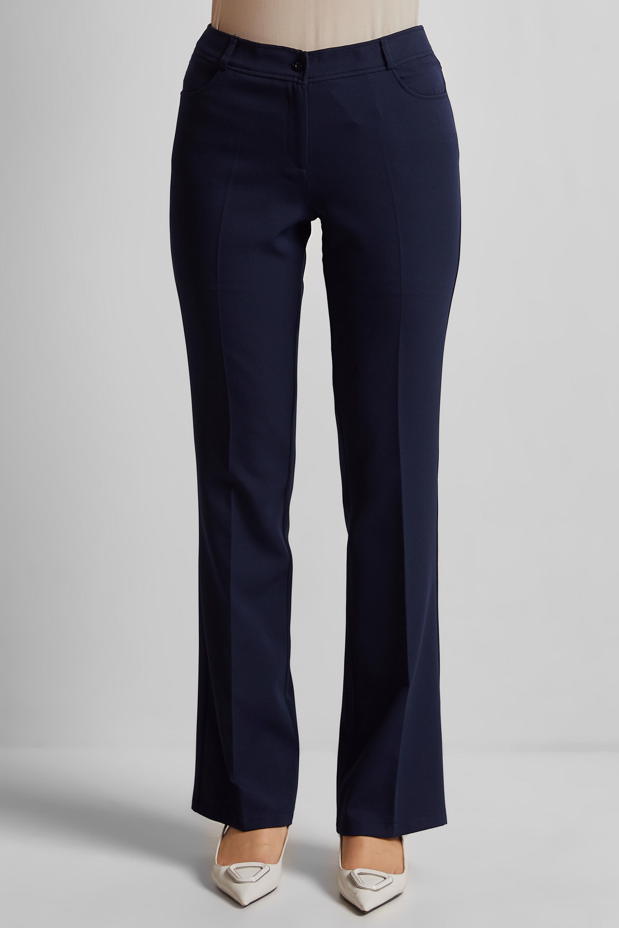 Tesettür giyim LACİVERT DÜZ PAÇA PANTOLON 70882