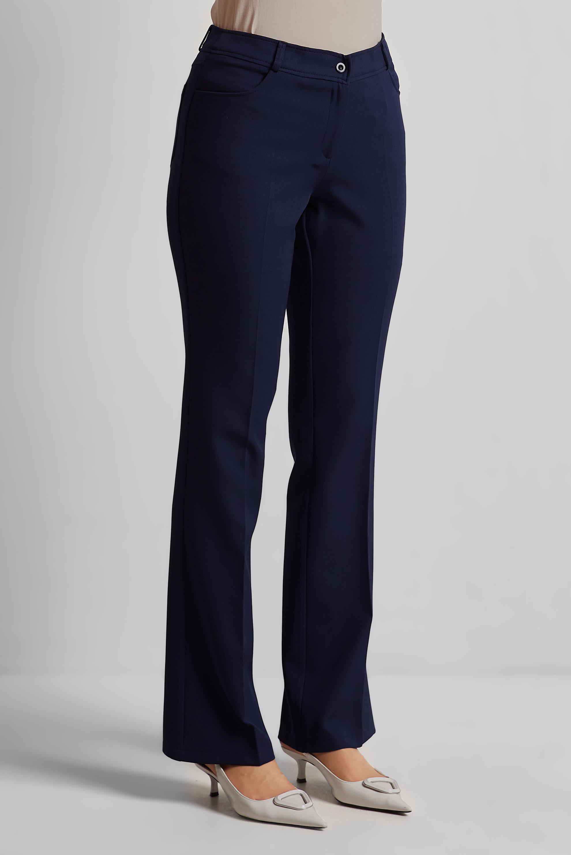 Tesettür giyim LACİVERT DÜZ PAÇA PANTOLON 70882