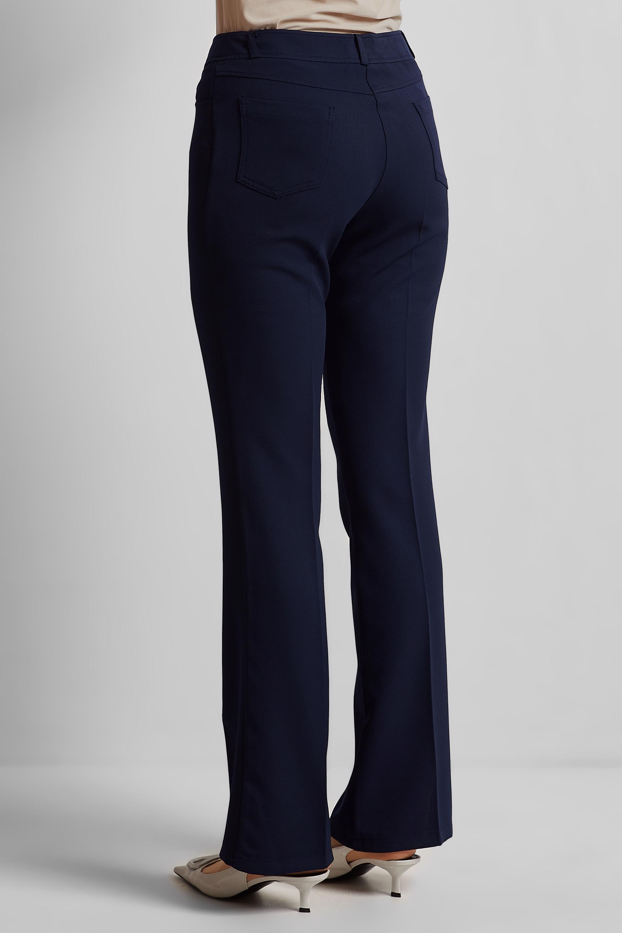 Tesettür giyim LACİVERT DÜZ PAÇA PANTOLON 70882