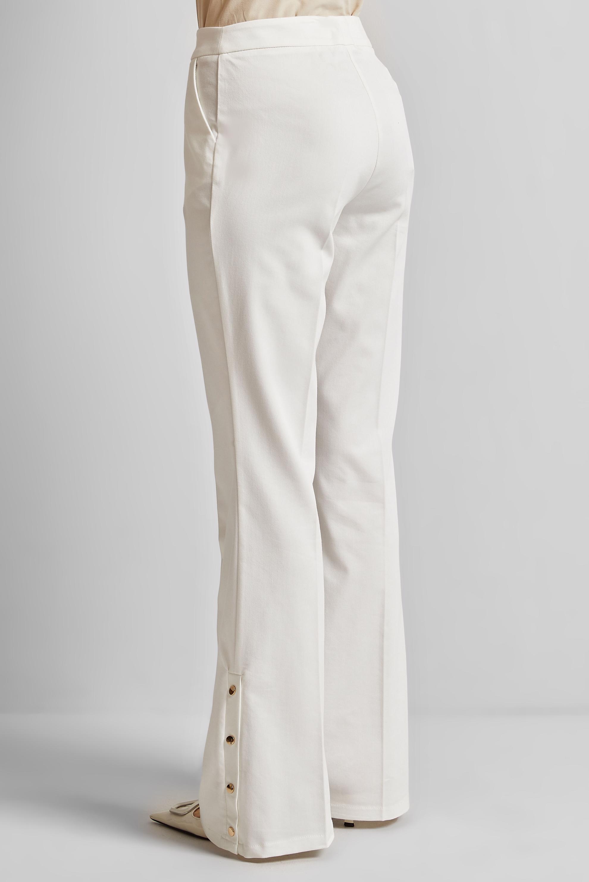 Tesettür giyim BEYAZ İSPANYOL PAÇA PANTOLON 70883