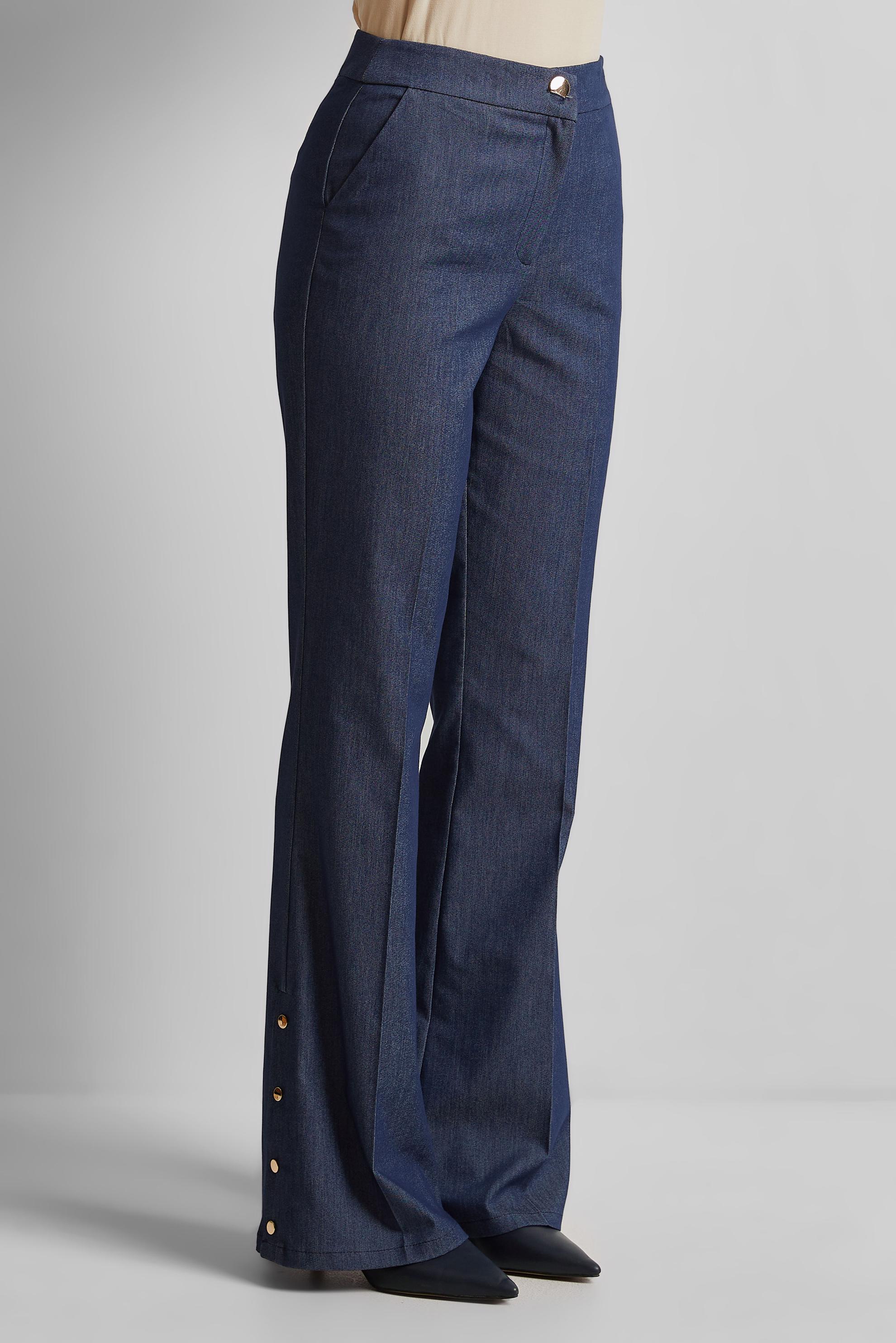 Tesettür giyim LACİVERT İSPANYOL PAÇA PANTOLON 70883