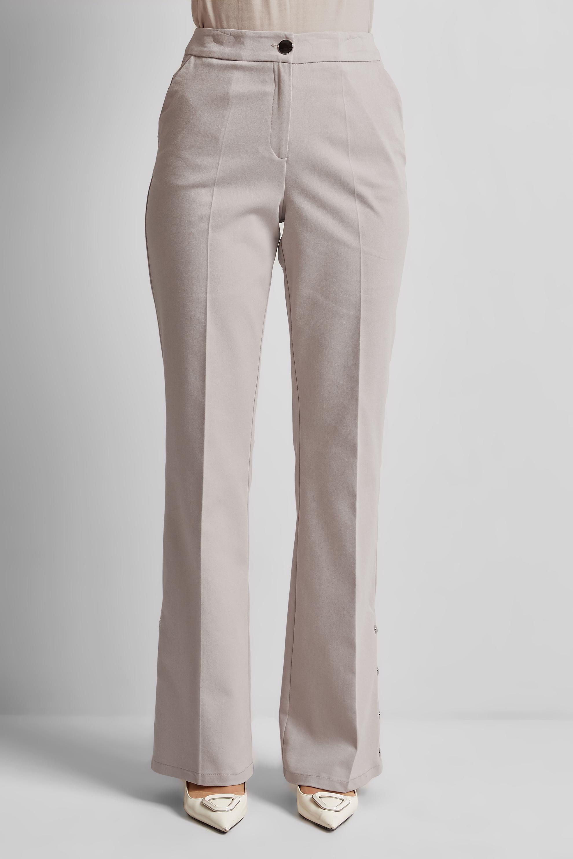 Tesettür giyim BEJ İSPANYOL PAÇA PANTOLON 70883