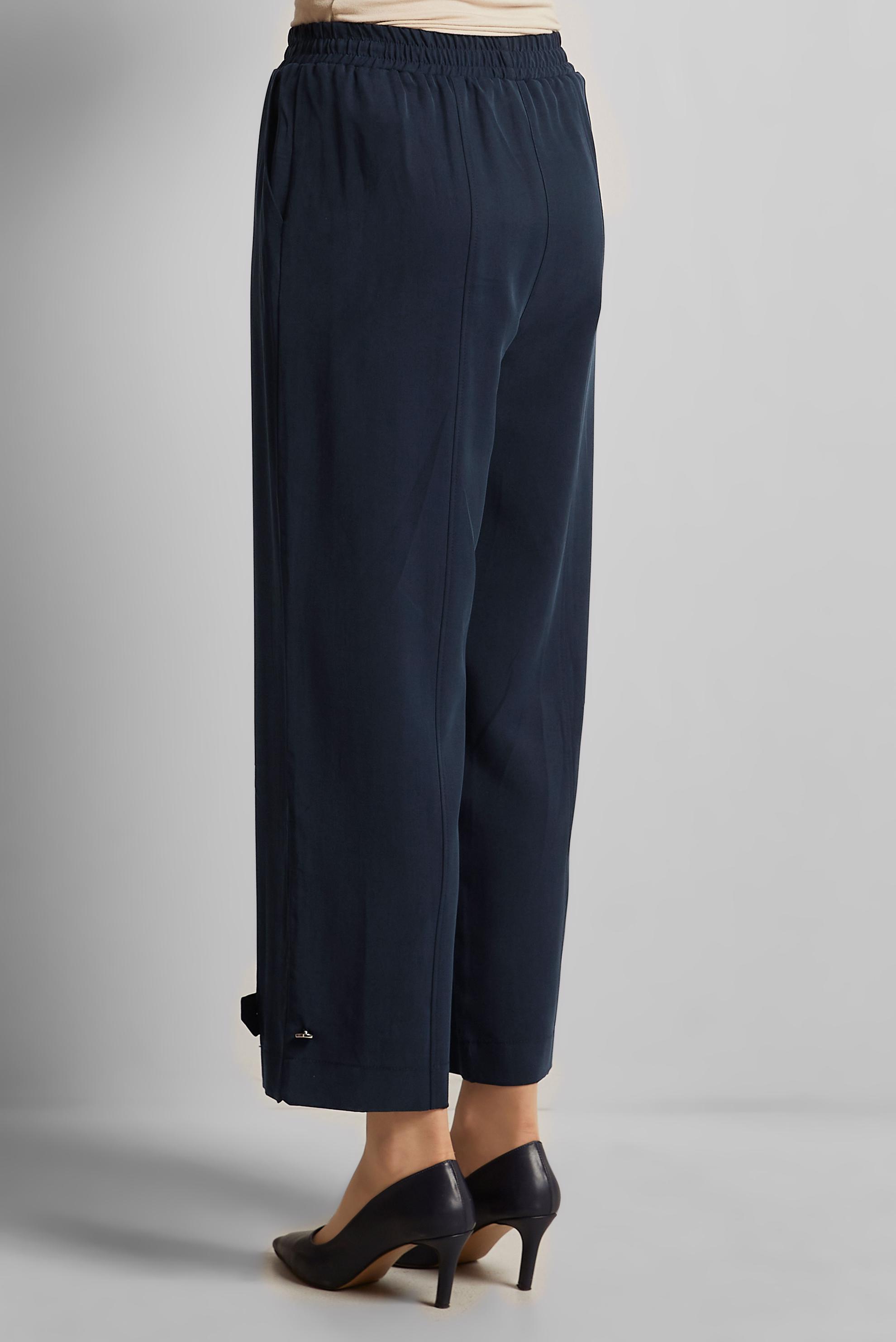 Tesettür giyim LACİVERT GENİŞ PAÇA LYOCELL PANTOLON 70889