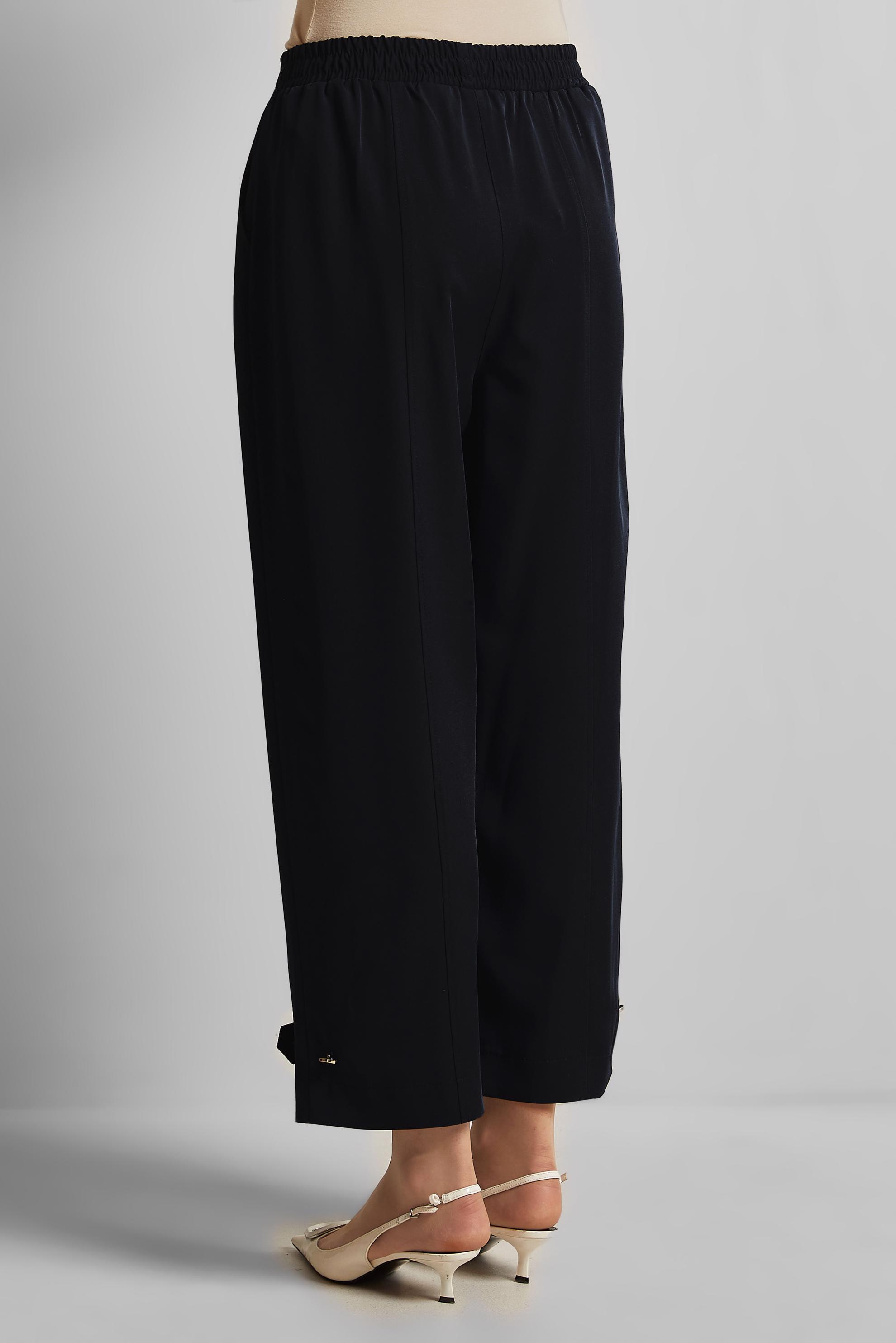 Hijab clothing BLACK ELASTIC WAIST PANTS 70890