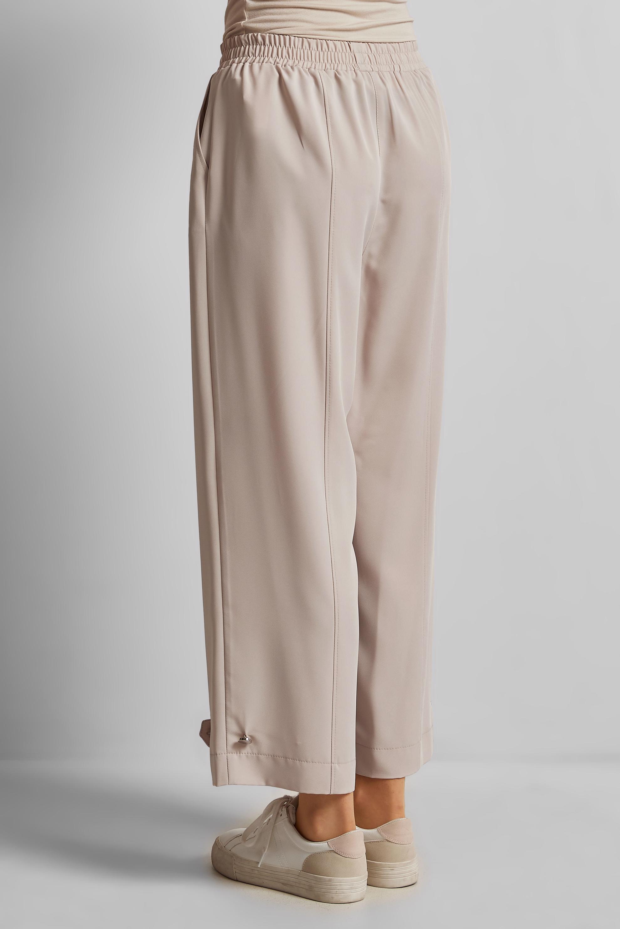 Tesettür giyim BEJ BELİ LASTİKLİ PANTOLON 70890