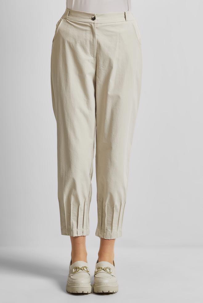Hijab clothing BEIGE PLEATED PANTS 70892 - ALVİNA