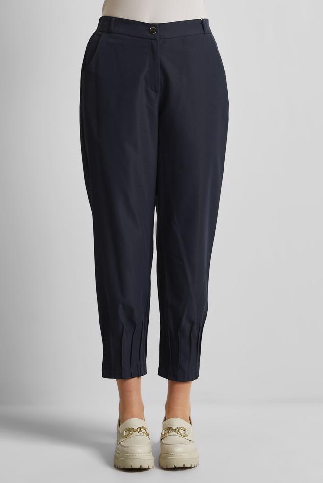 Hijab clothing NAVY BLUE PLEATED PANTS 70892 - ALVİNA