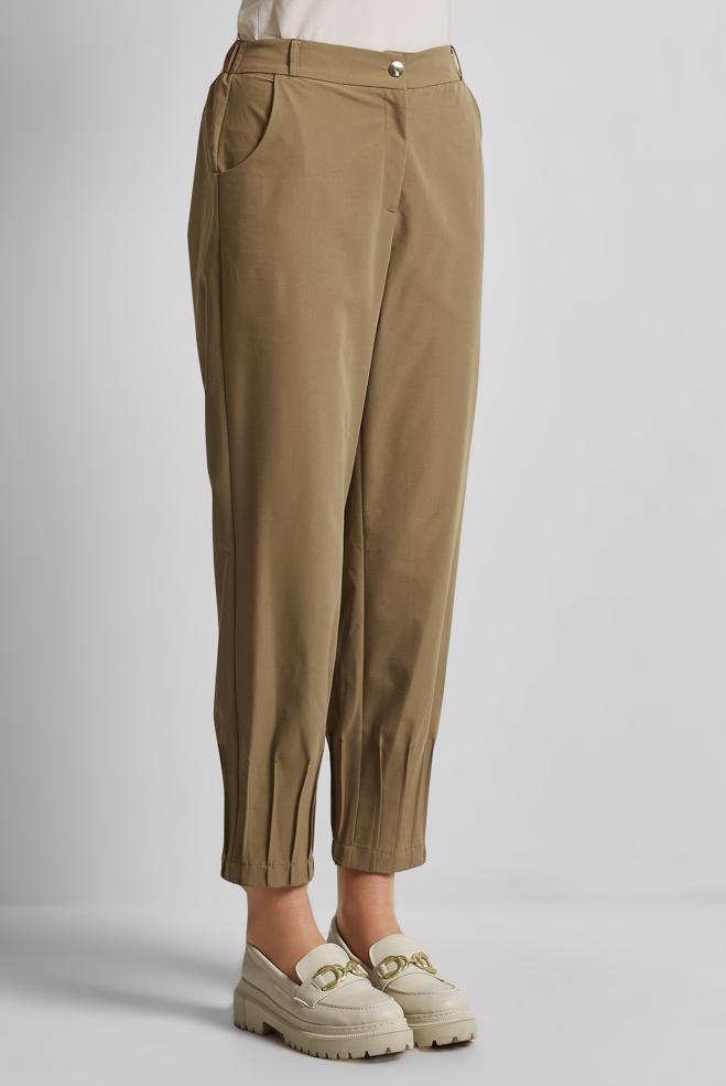 Hijab clothing BROWN PLEATED PANTS 70892 - ALVİNA