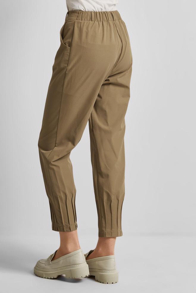 Hijab clothing BROWN PLEATED PANTS 70892 - ALVİNA