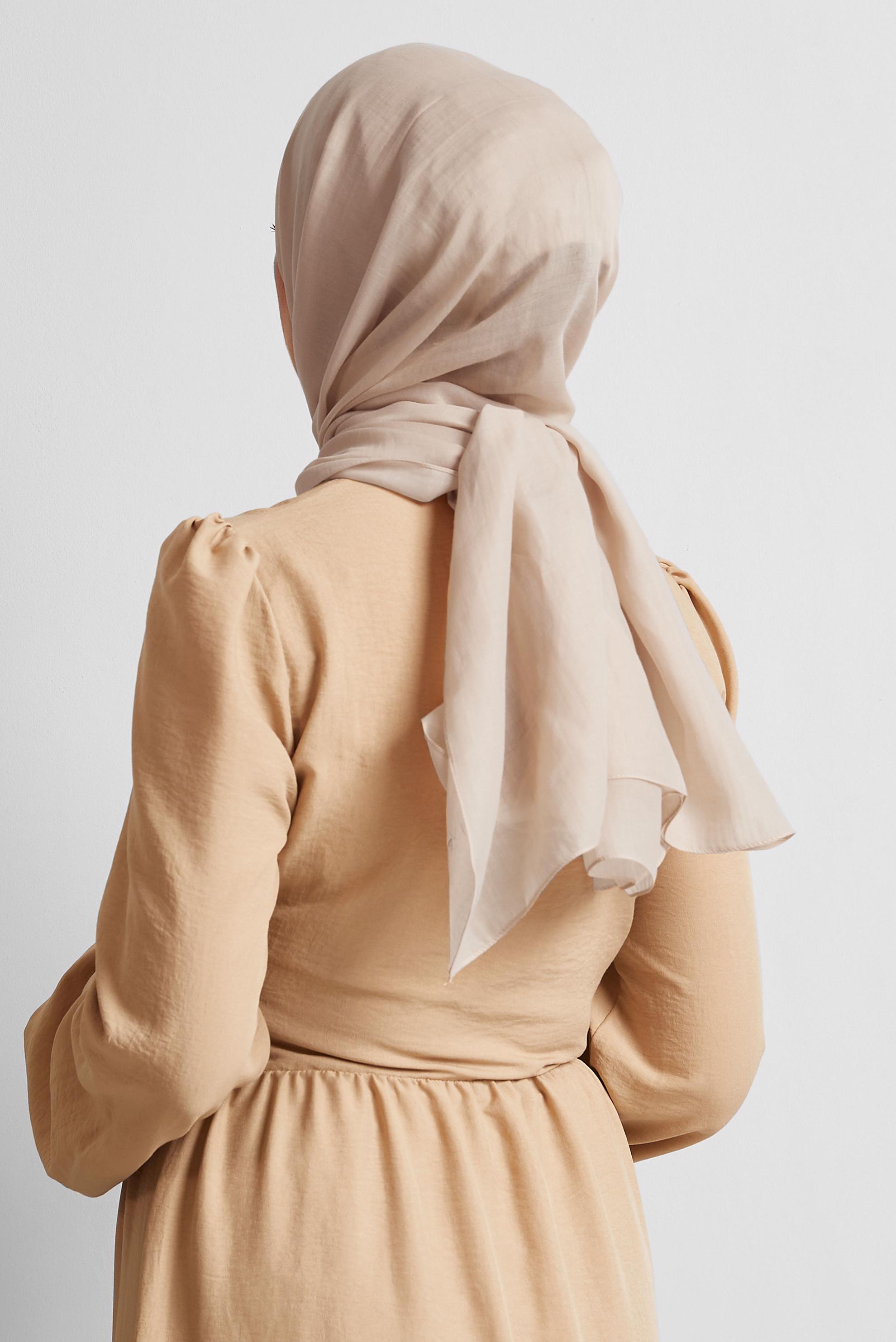 Tesettür giyim KUM ALVİNA PAMUK ŞAL 8544