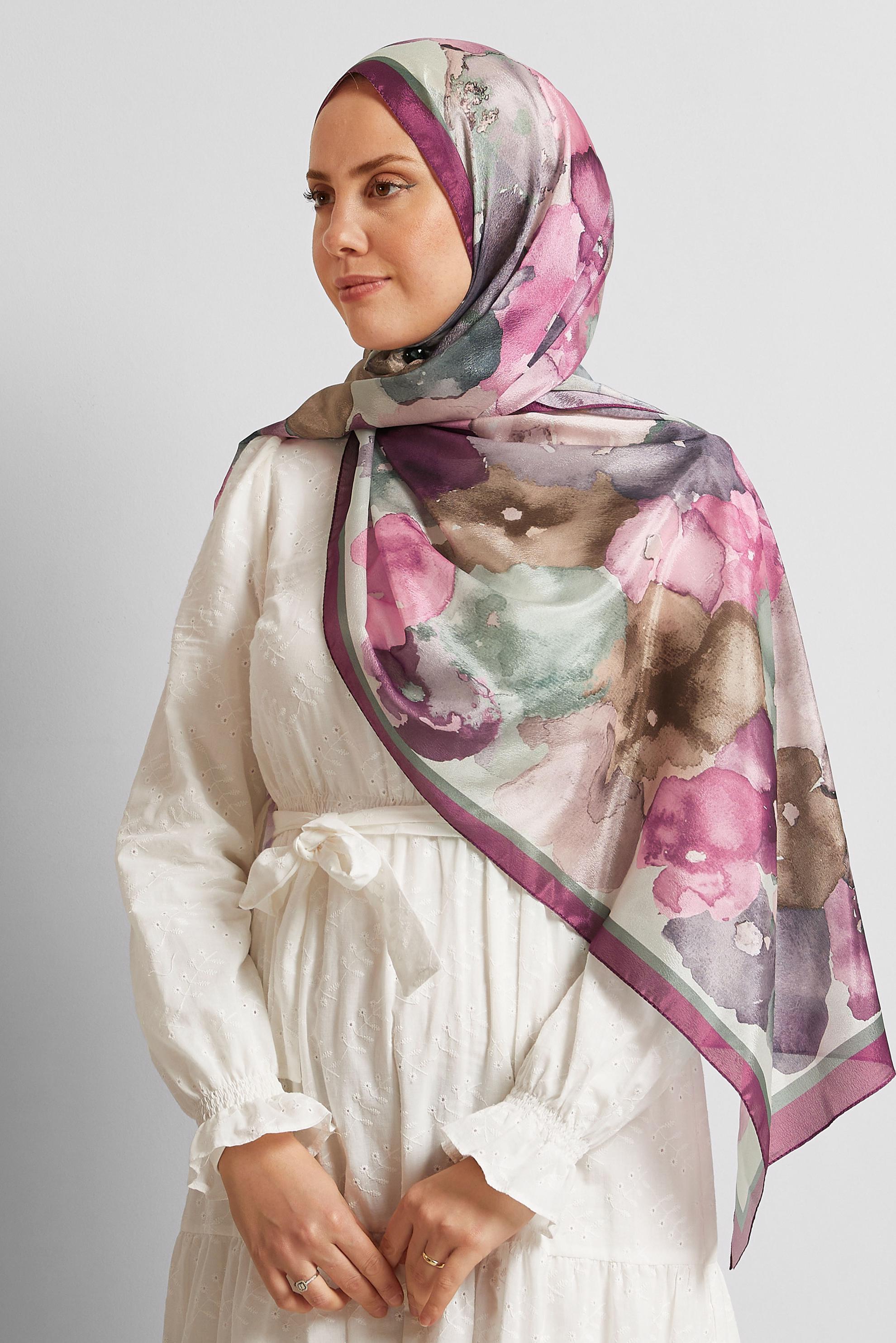 Hijab clothing POWDER ALVINA PATTERNED SHAWL 8573
