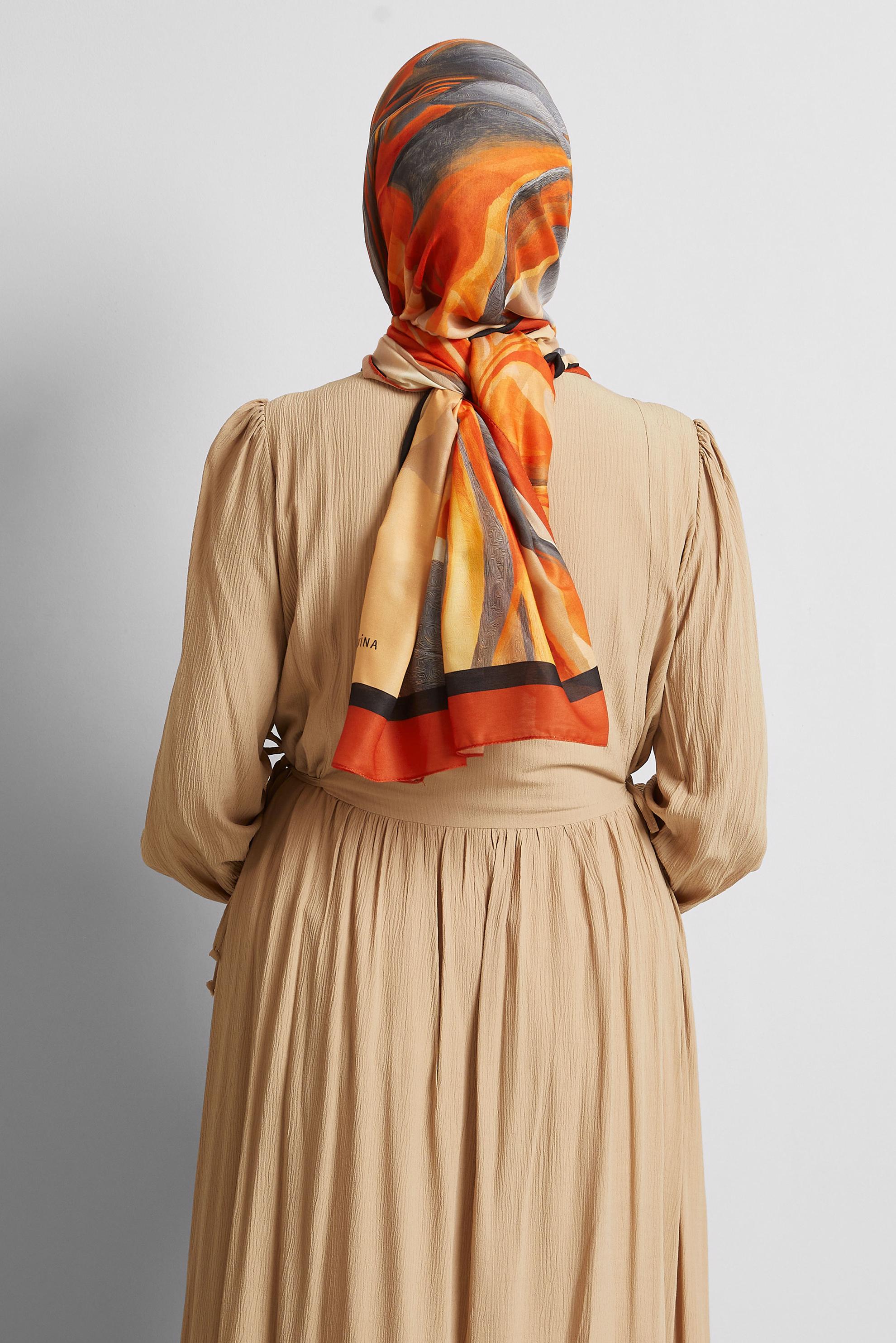 Hijab clothing TABA ALVINA PATTERNED SHAWL 8577