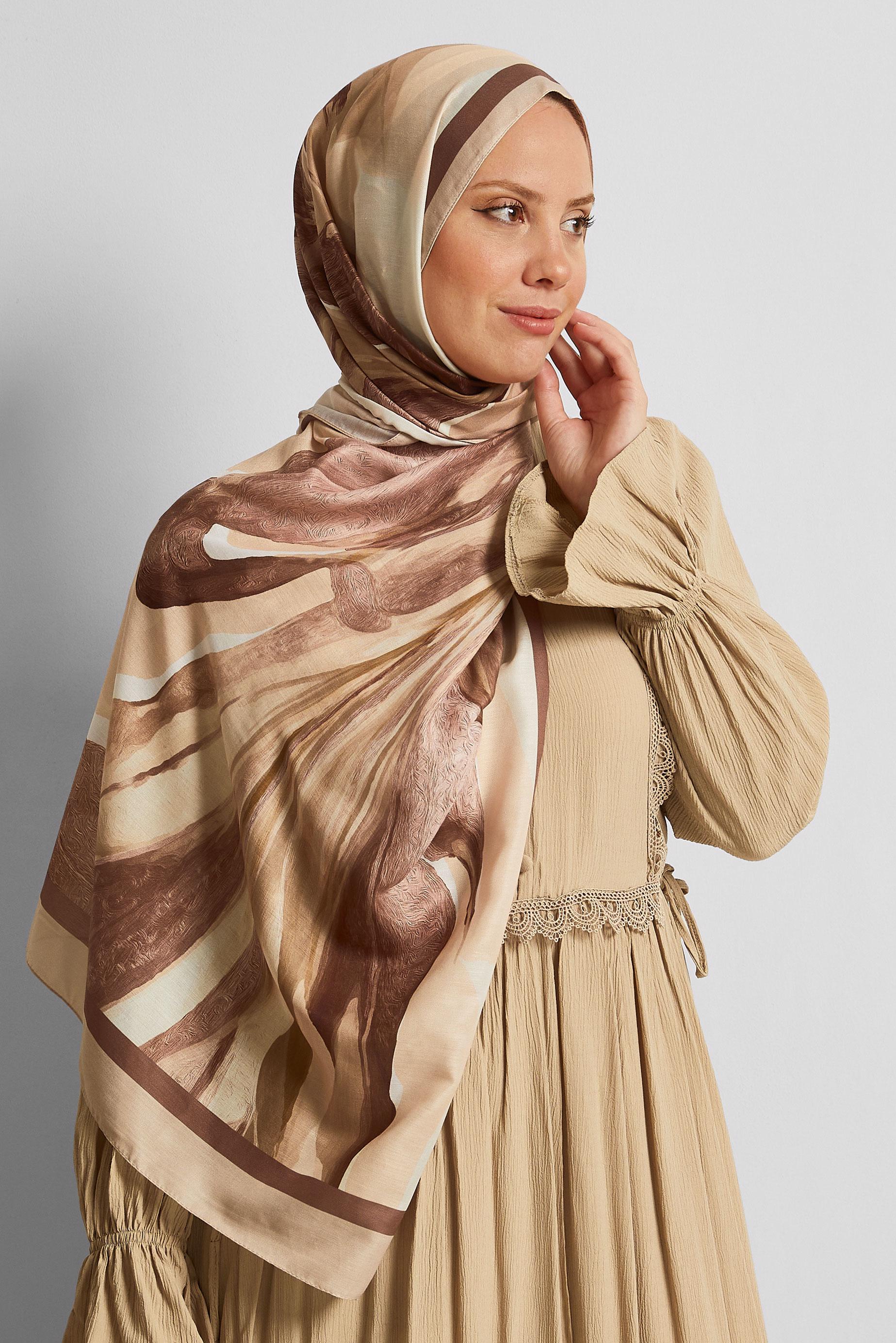 Hijab clothing POWDER ALVINA PATTERNED SHAWL 8577