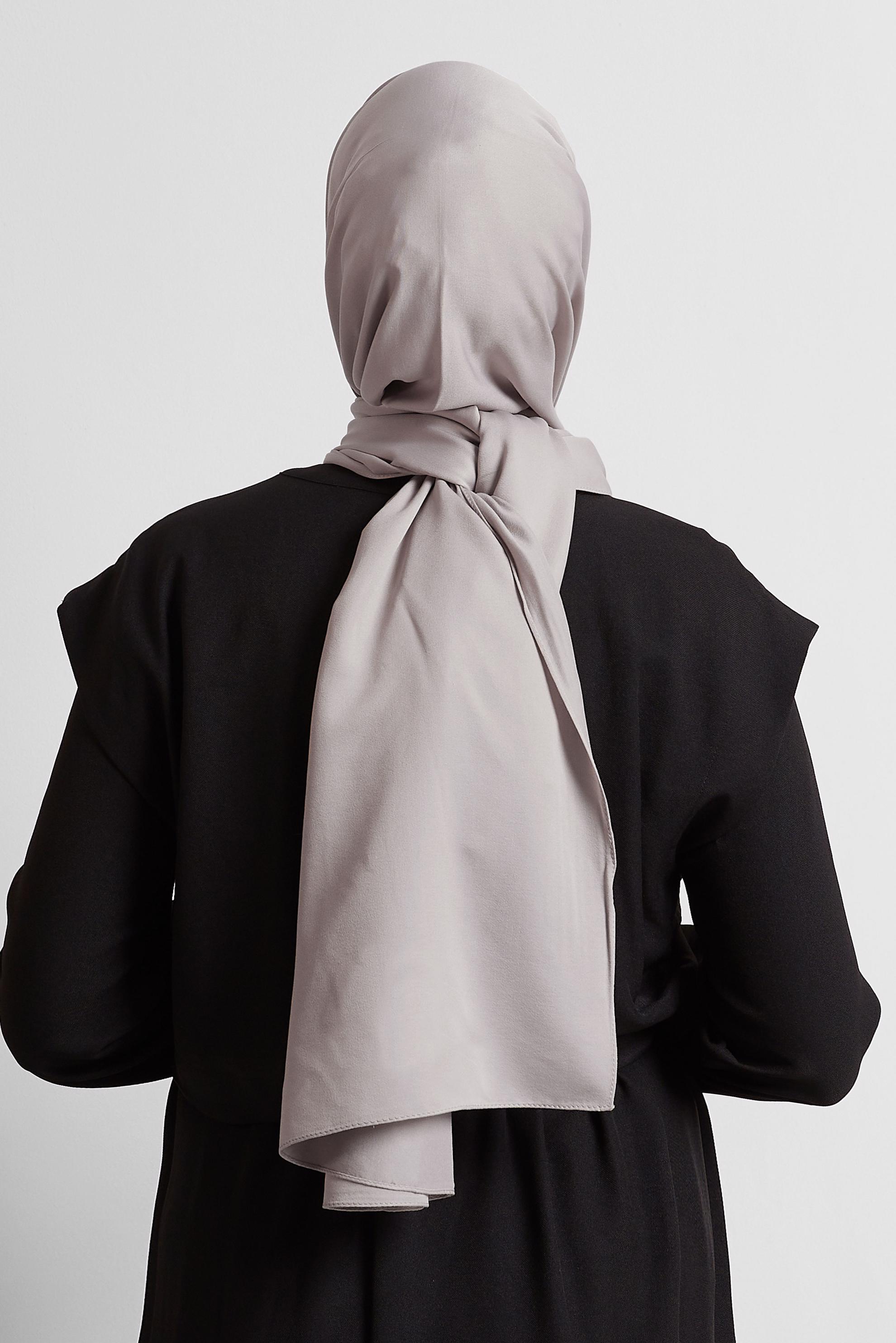 Tesettür giyim VİZON ALVİNA VİSKON ŞAL 8580