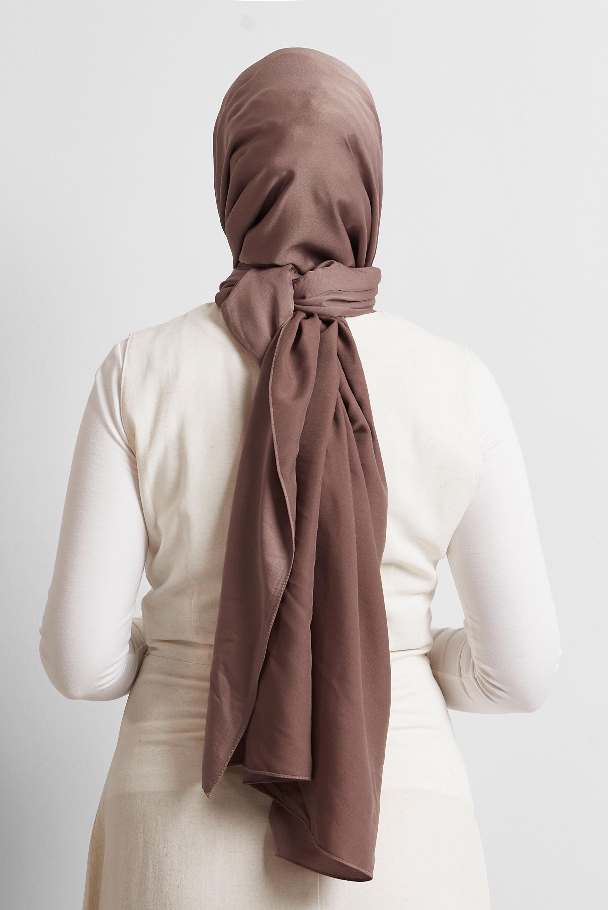 Vêtements hijab ROSE CHÂLE VISCON ALVINA 8580
