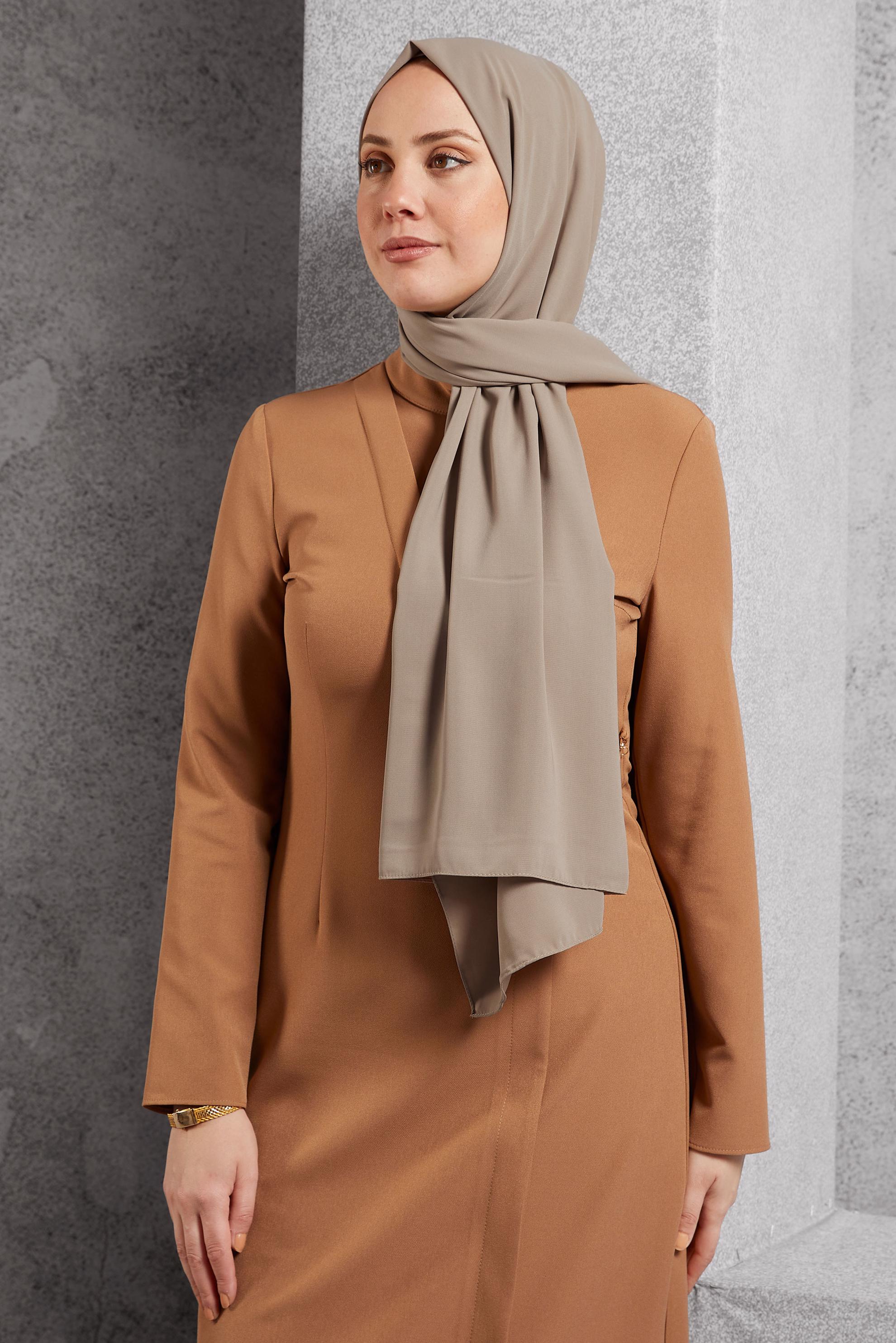 Hijab clothing BEIGE ALVINA SHAWL 8600