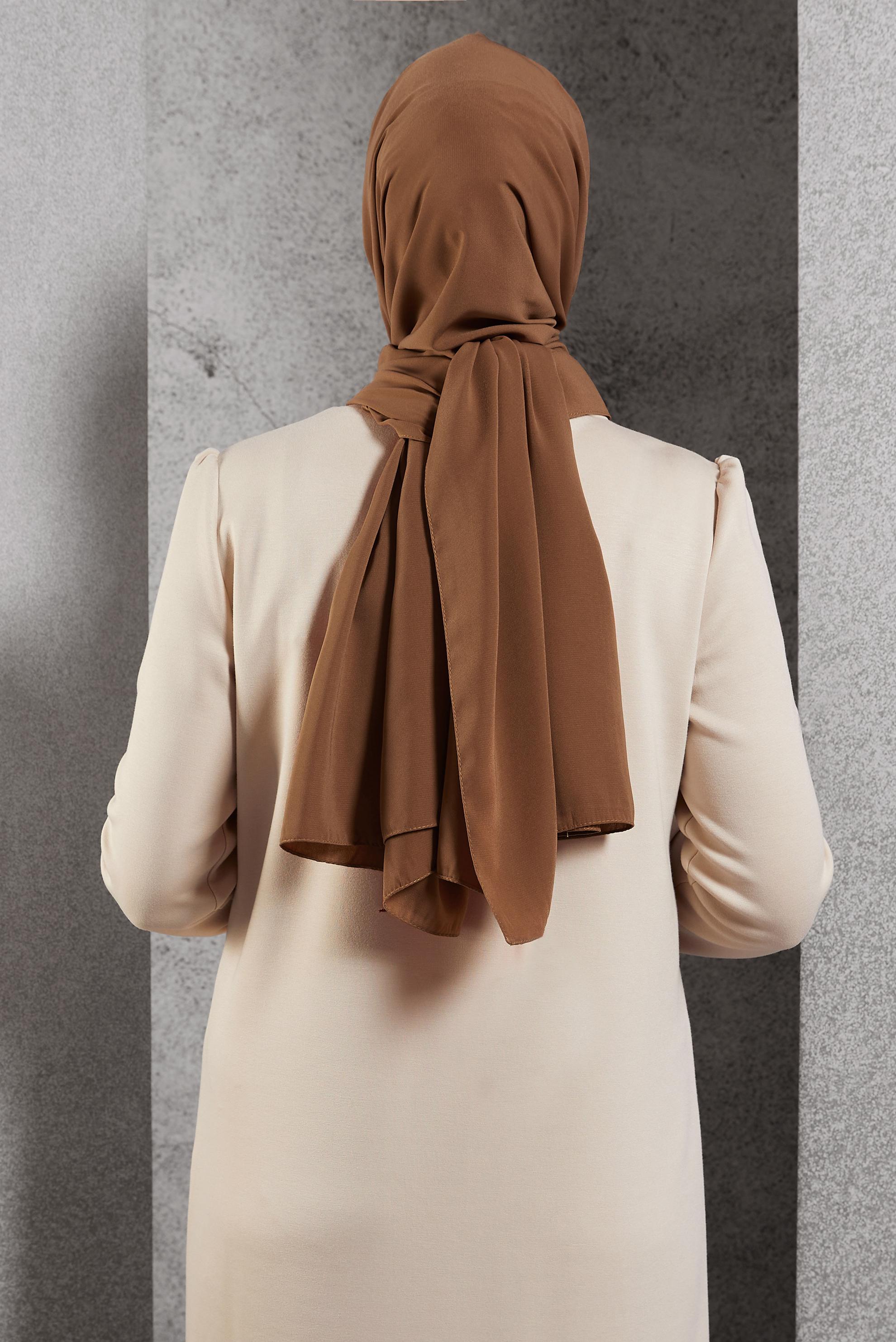 Tesettür giyim PEMBE ALVİNA ŞAL 8600