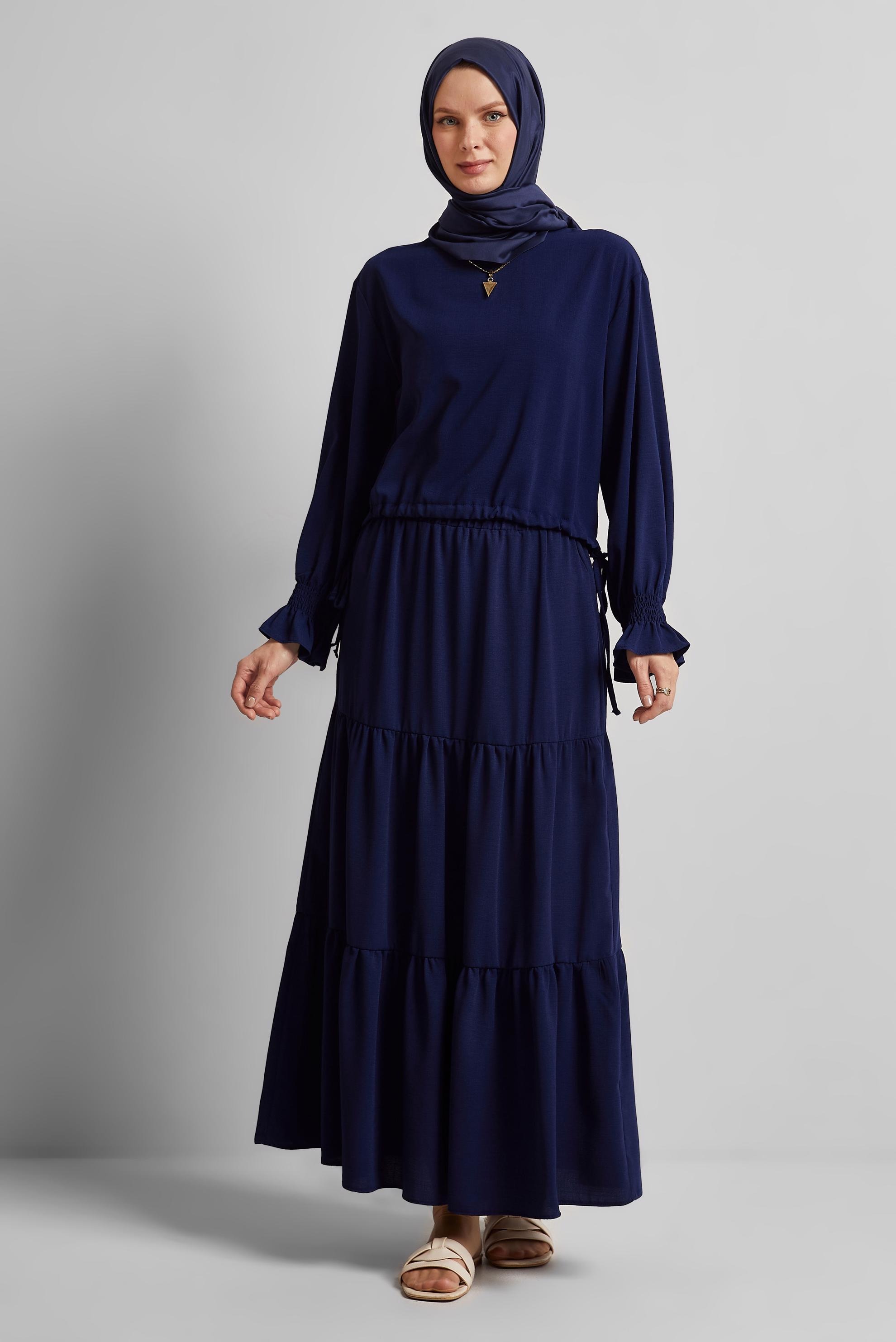 Vêtements hijab BLEU MARINE COSTUME À JUPE 45536