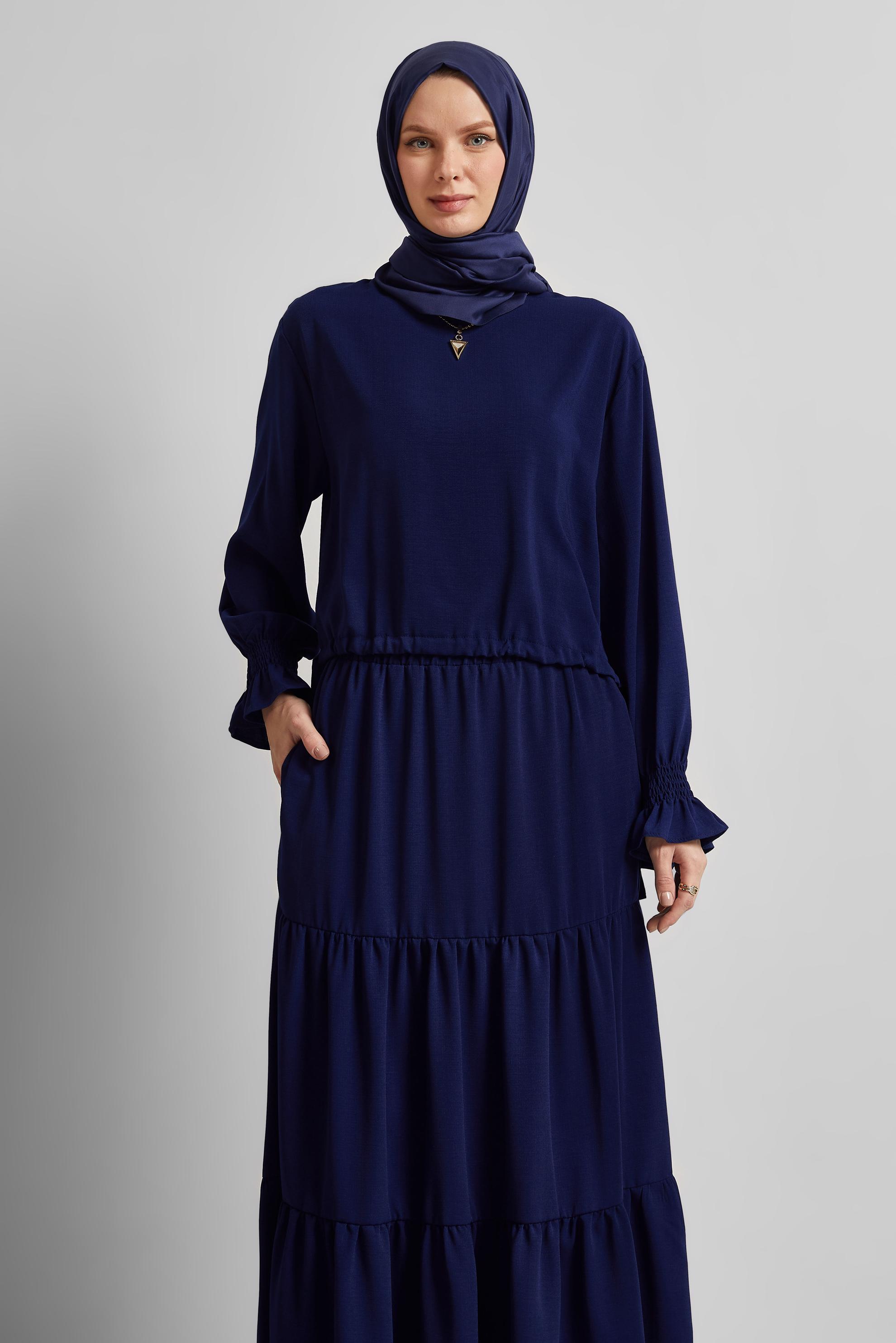Vêtements hijab BLEU MARINE COSTUME À JUPE 45536