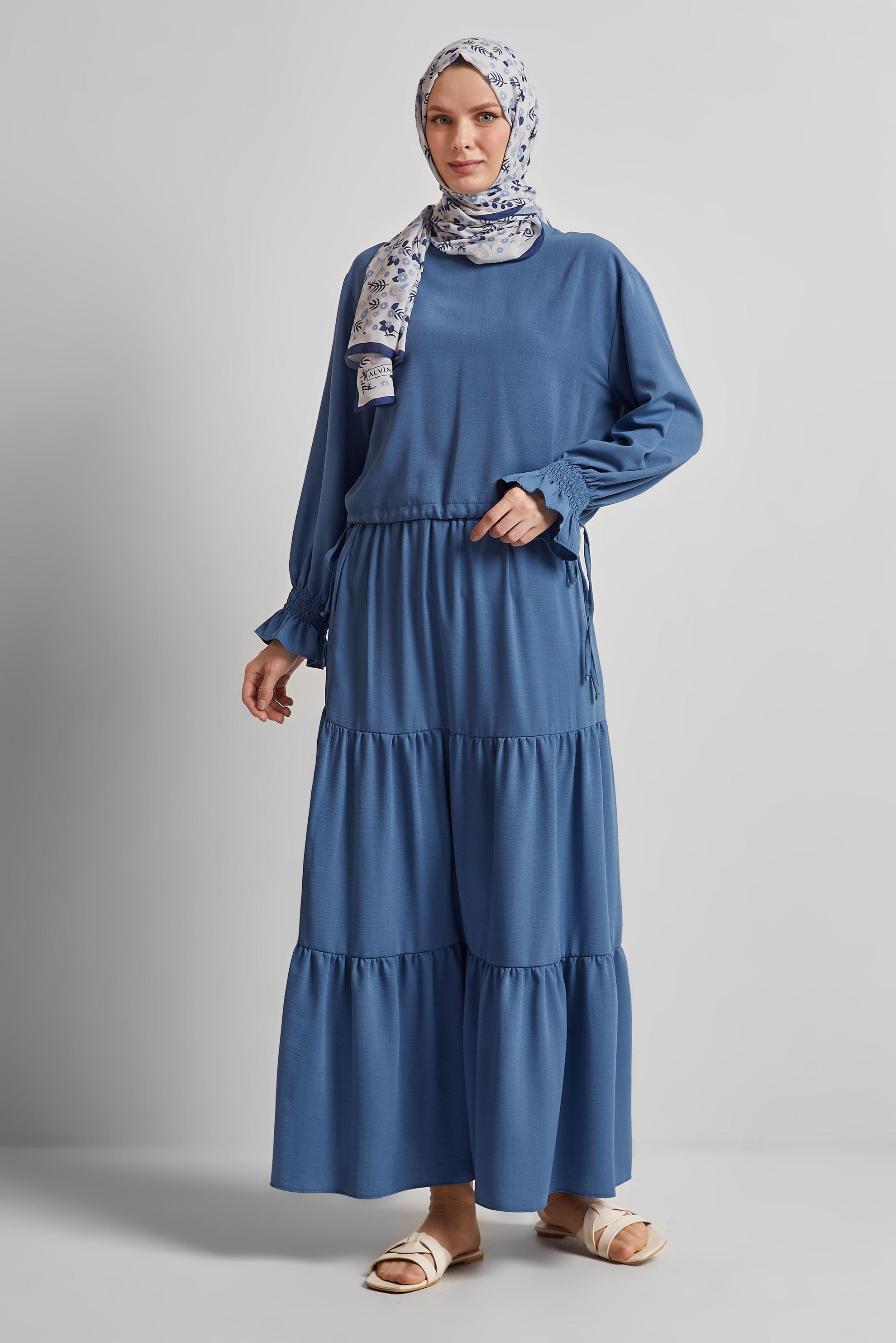 Vêtements hijab BLEU MARINE COSTUME À JUPE 45536