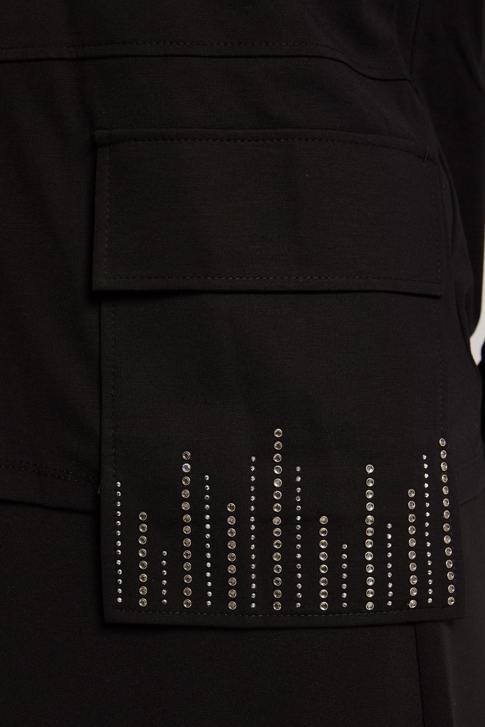 Vêtements hijab NOIR COMBINAISON JUPE AVEC POCHE 45634