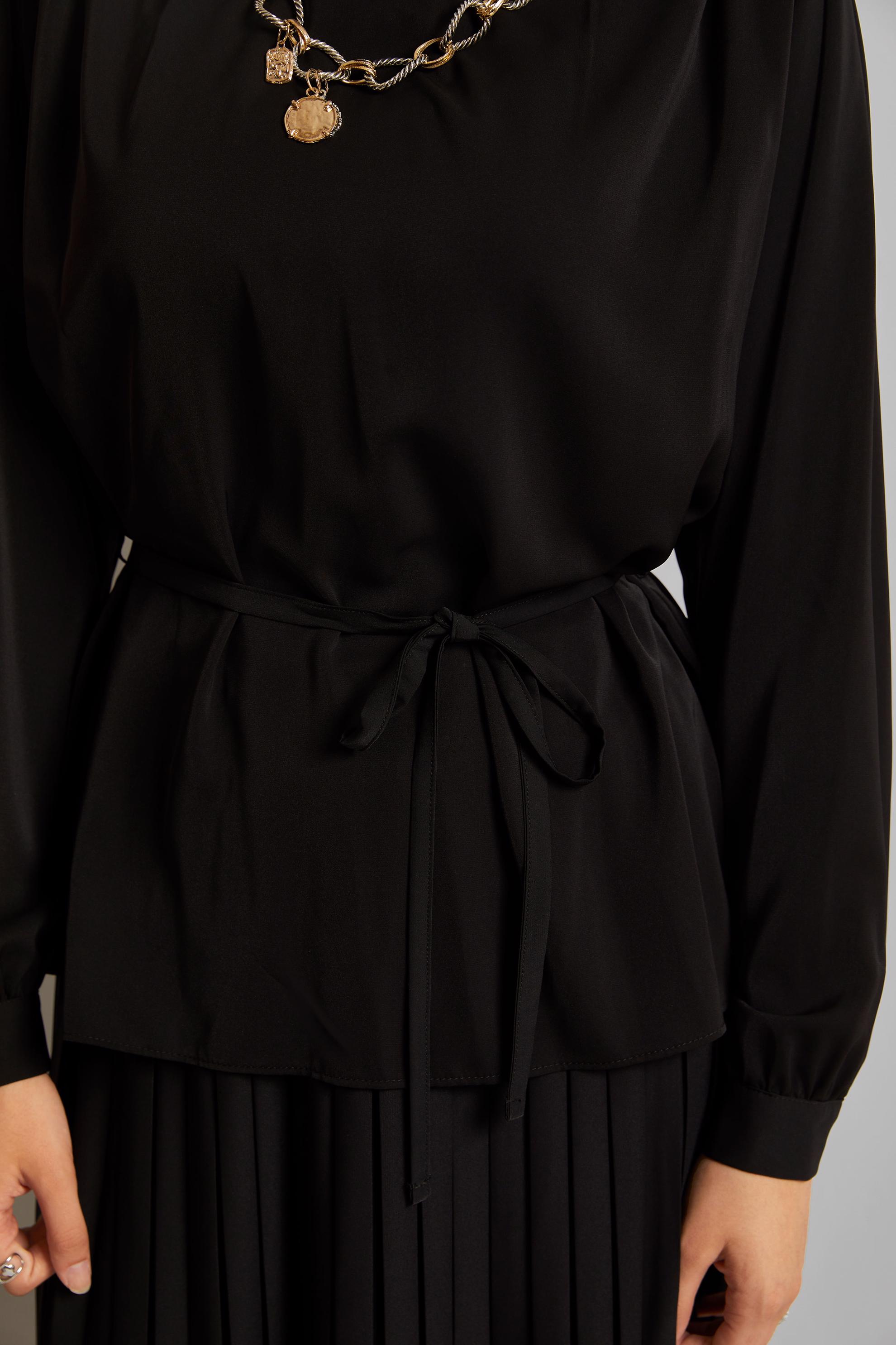 Vêtements hijab NOIR JUPE ATTACHÉE 45756