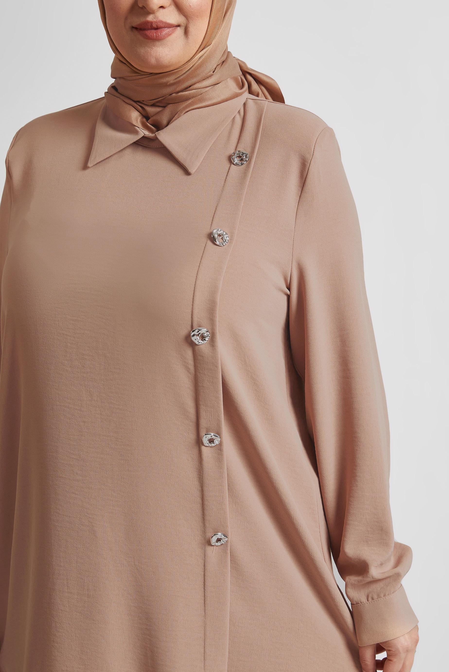 Vêtements hijab TABA COSTUME PANTALON COL CHEMISE 20716