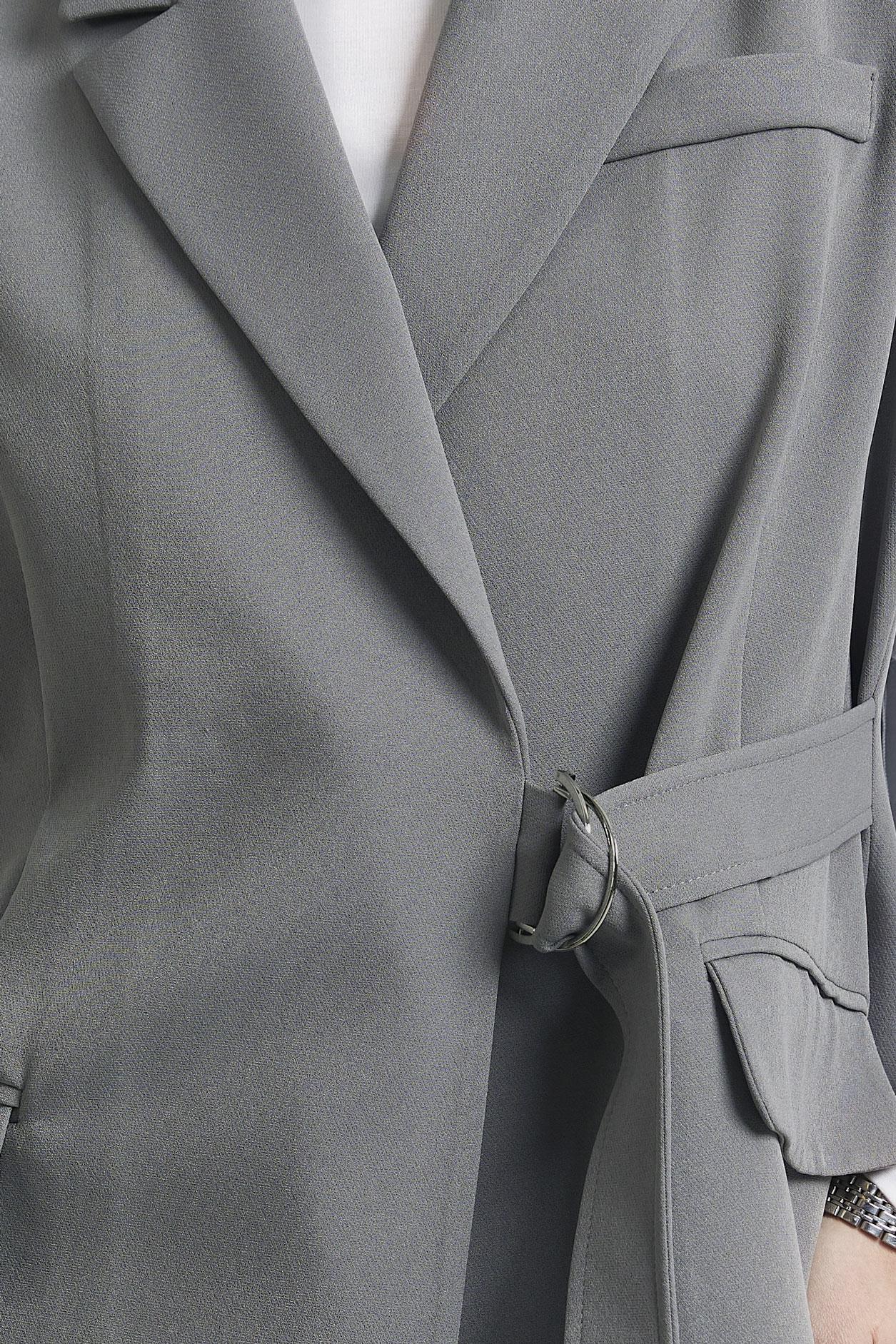 Hijab clothing GREY PANTS SUIT WITH VEST 45344