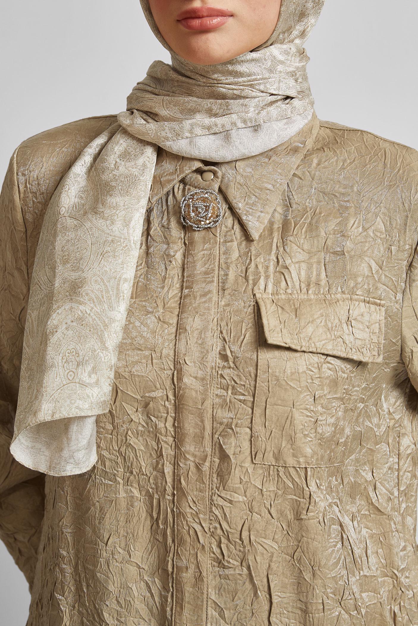 Vêtements hijab BEIGE COSTUME PANTALON 45583