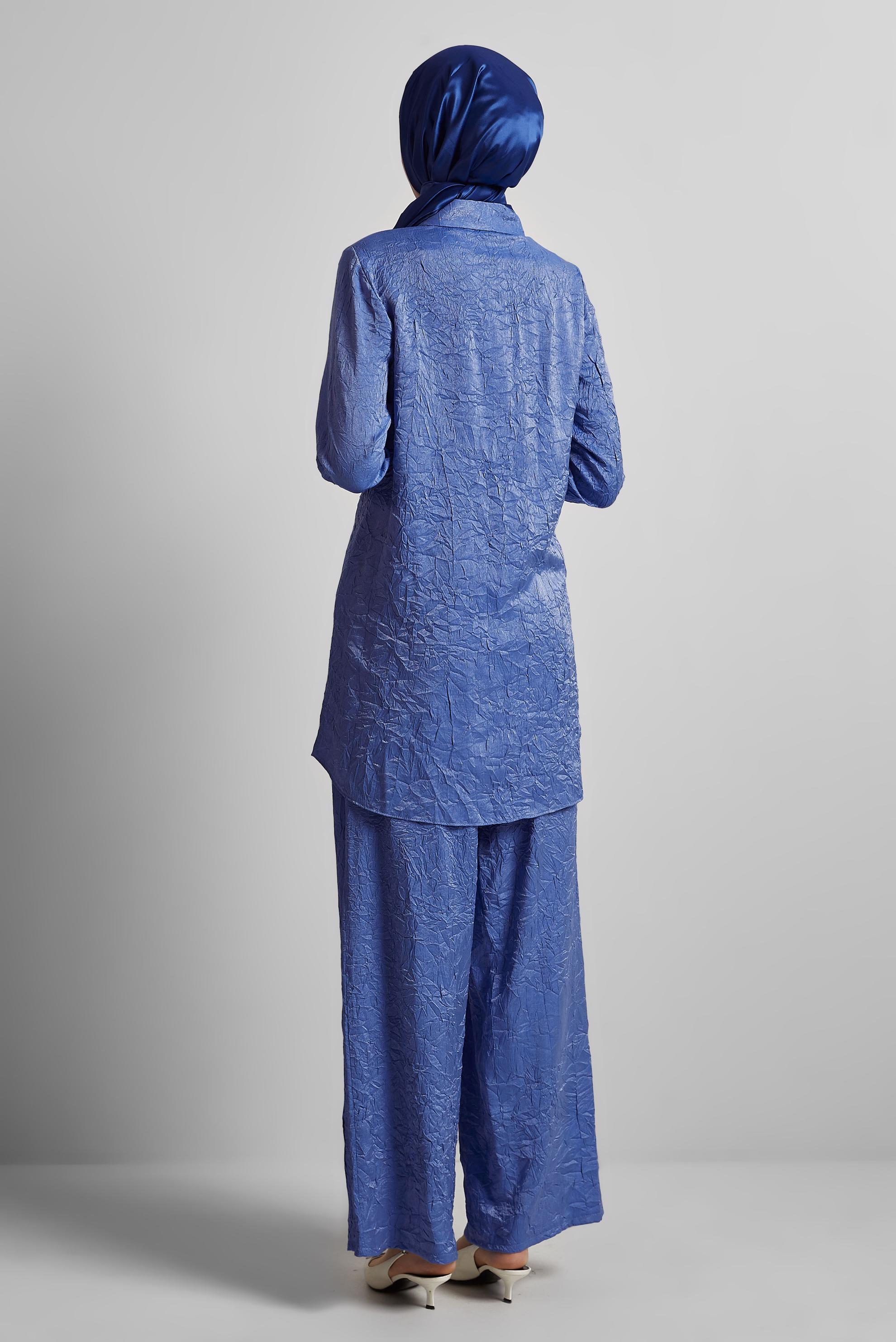 Vêtements hijab BLEU MARINE COSTUME PANTALON 45583