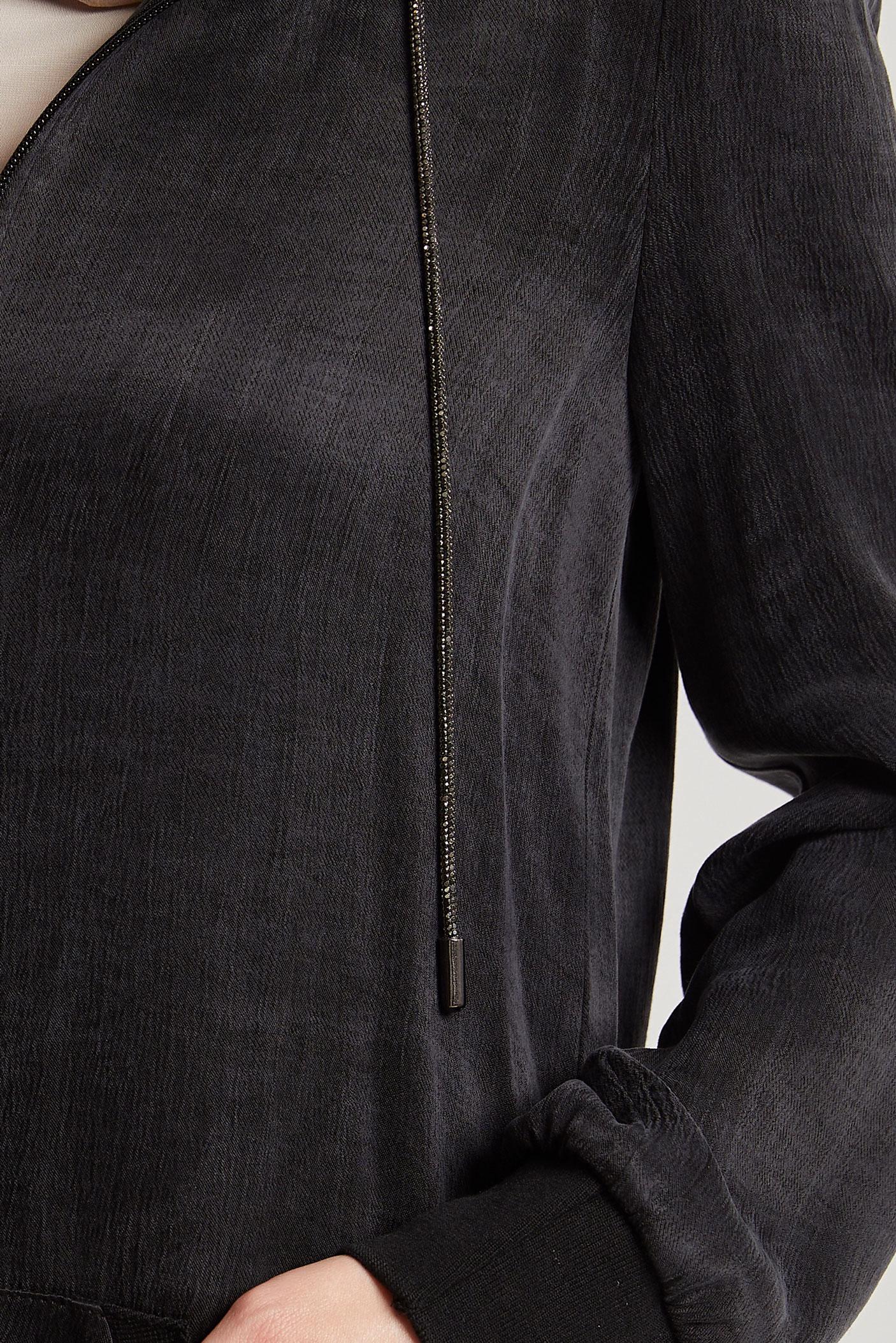 Tesettür giyim SİYAH KAPÜŞONLU PANTOLONLU TAKIM 45585