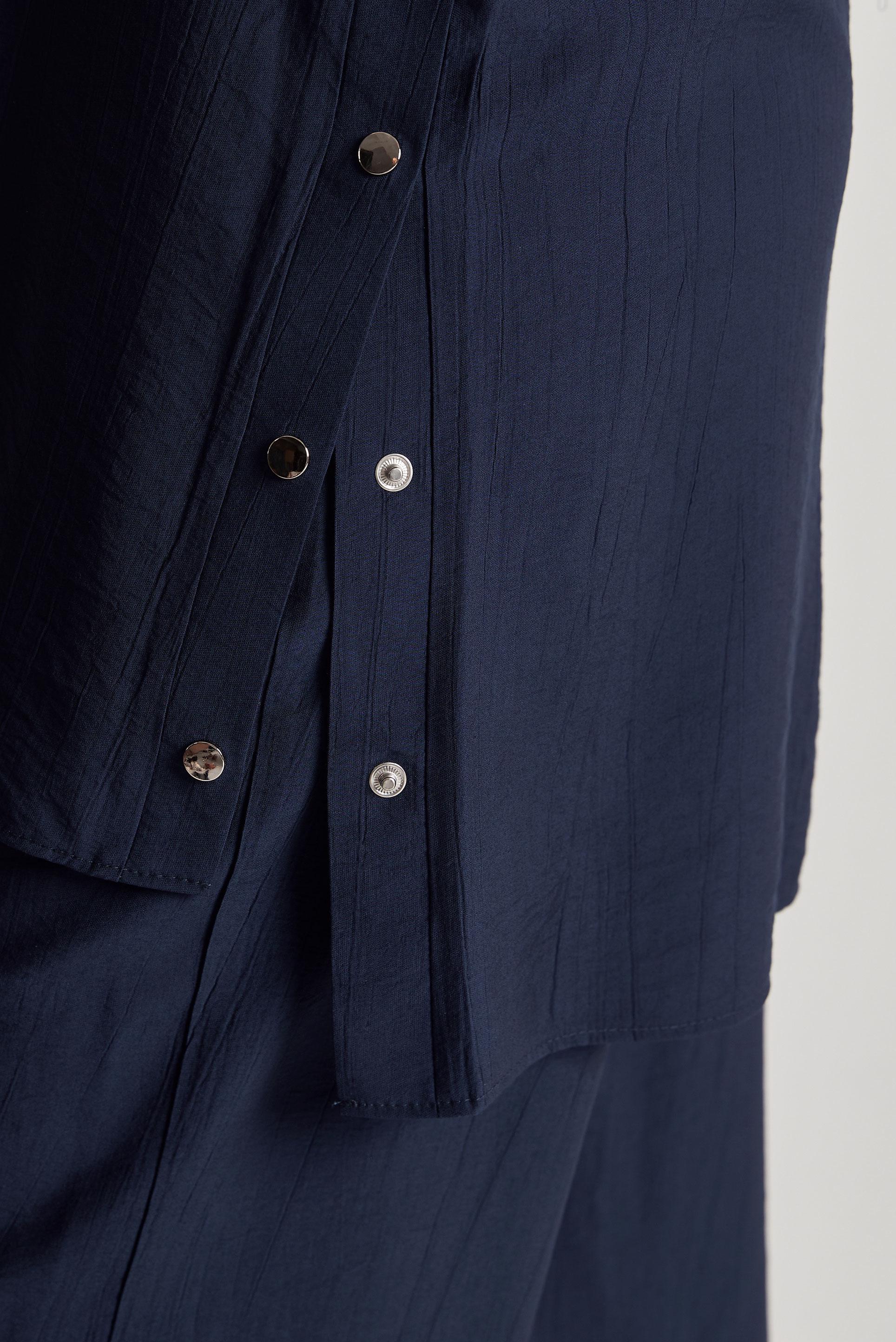 Tesettür giyim LACİVERT ÇITÇITLI PANTOLONLU TAKIM 45678