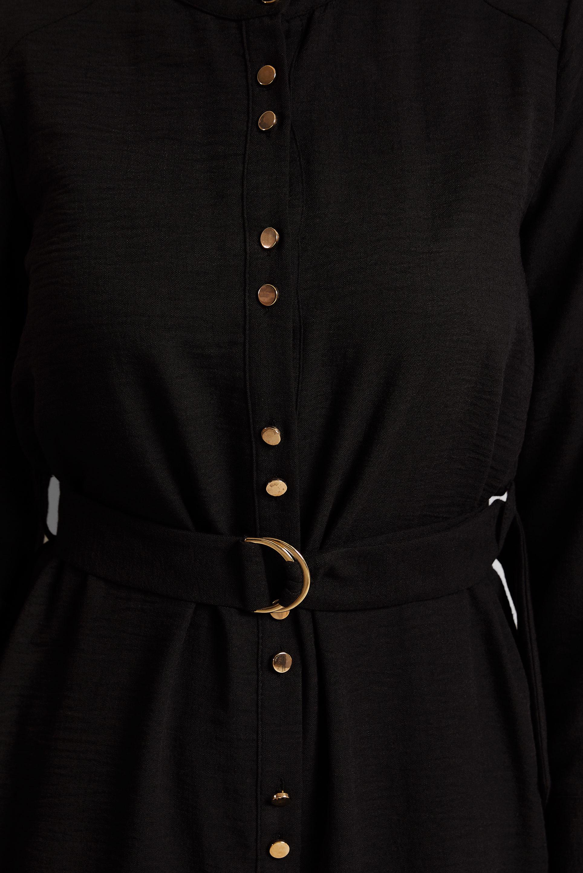 Vêtements hijab NOIR COSTUME PANTALON CEINTURÉ 45705