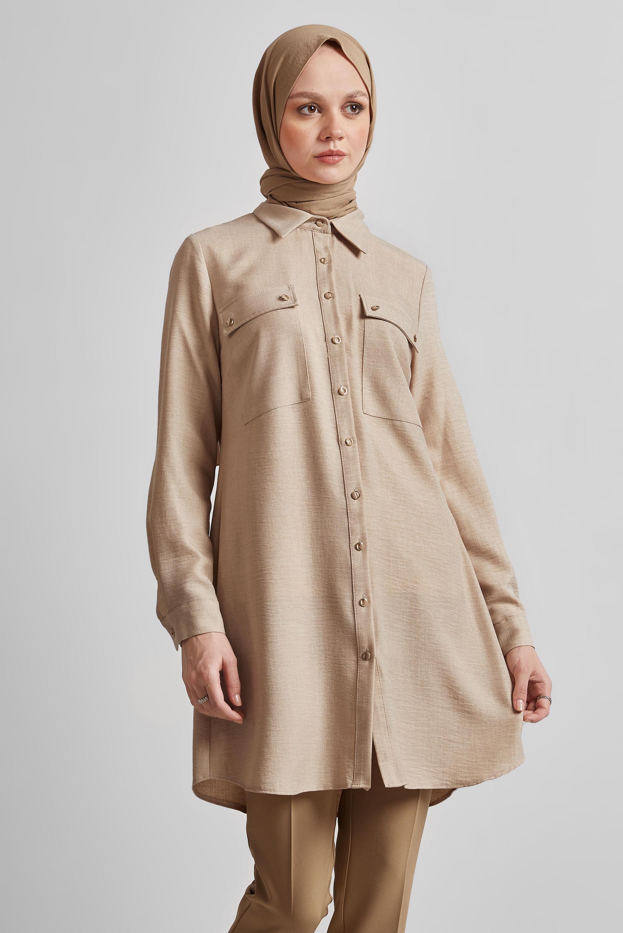 GÖMLEK YAKA TUNİK | ALVİNA