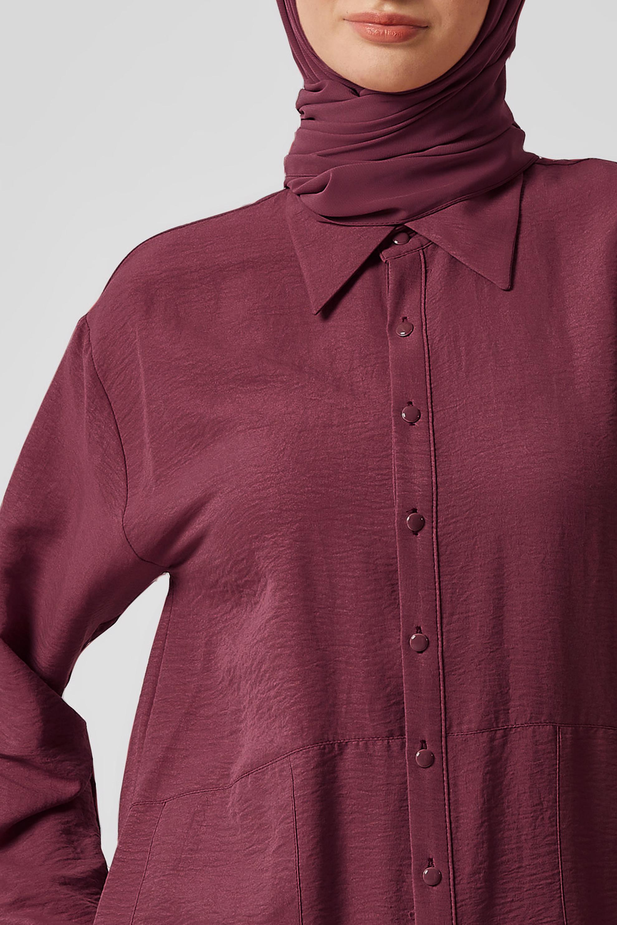 Hijab clothing PINK 45325 8534 TUNİK 38-46 TEK 42