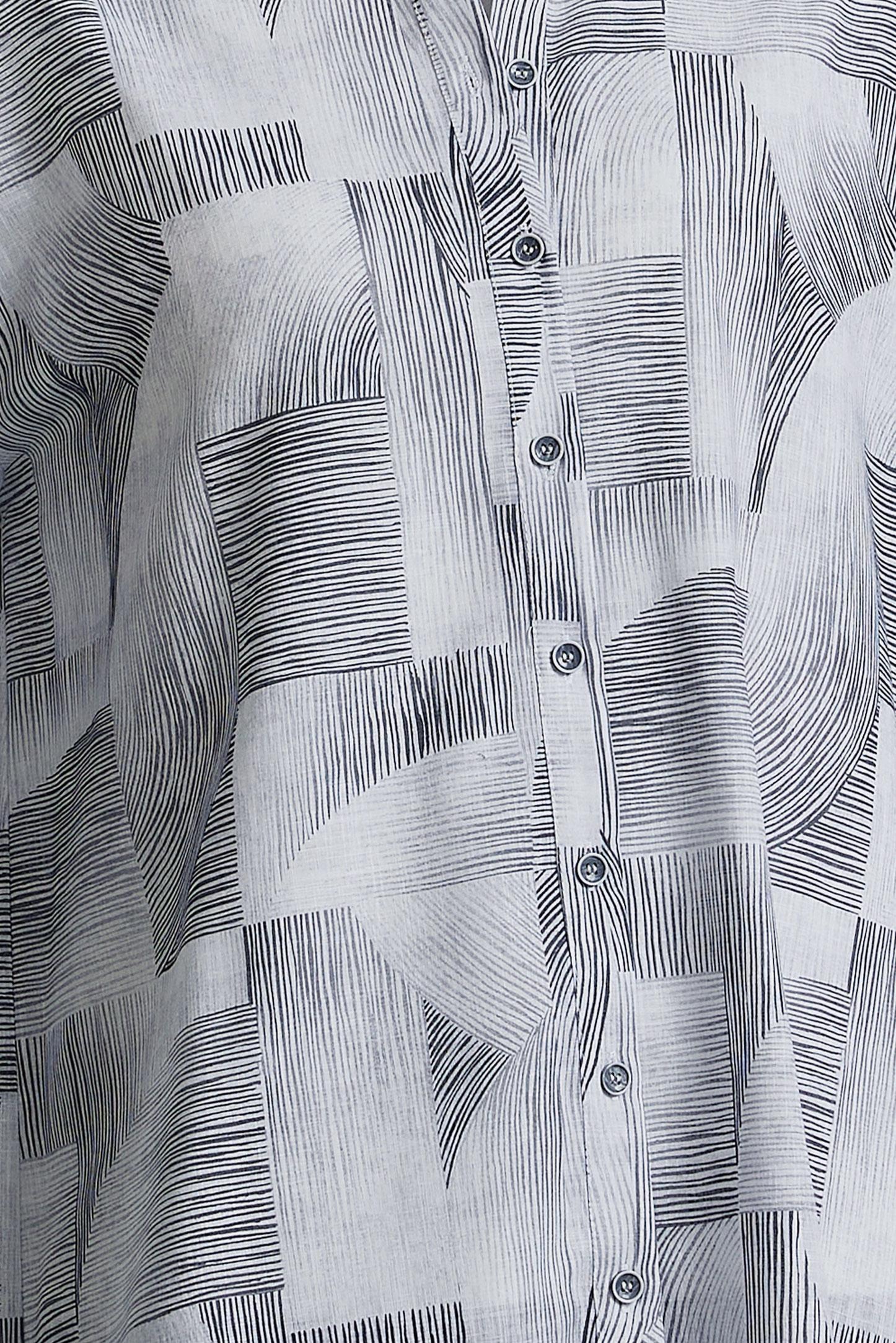 Tesettür giyim SİYAH DESENLİ TUNİK 45405