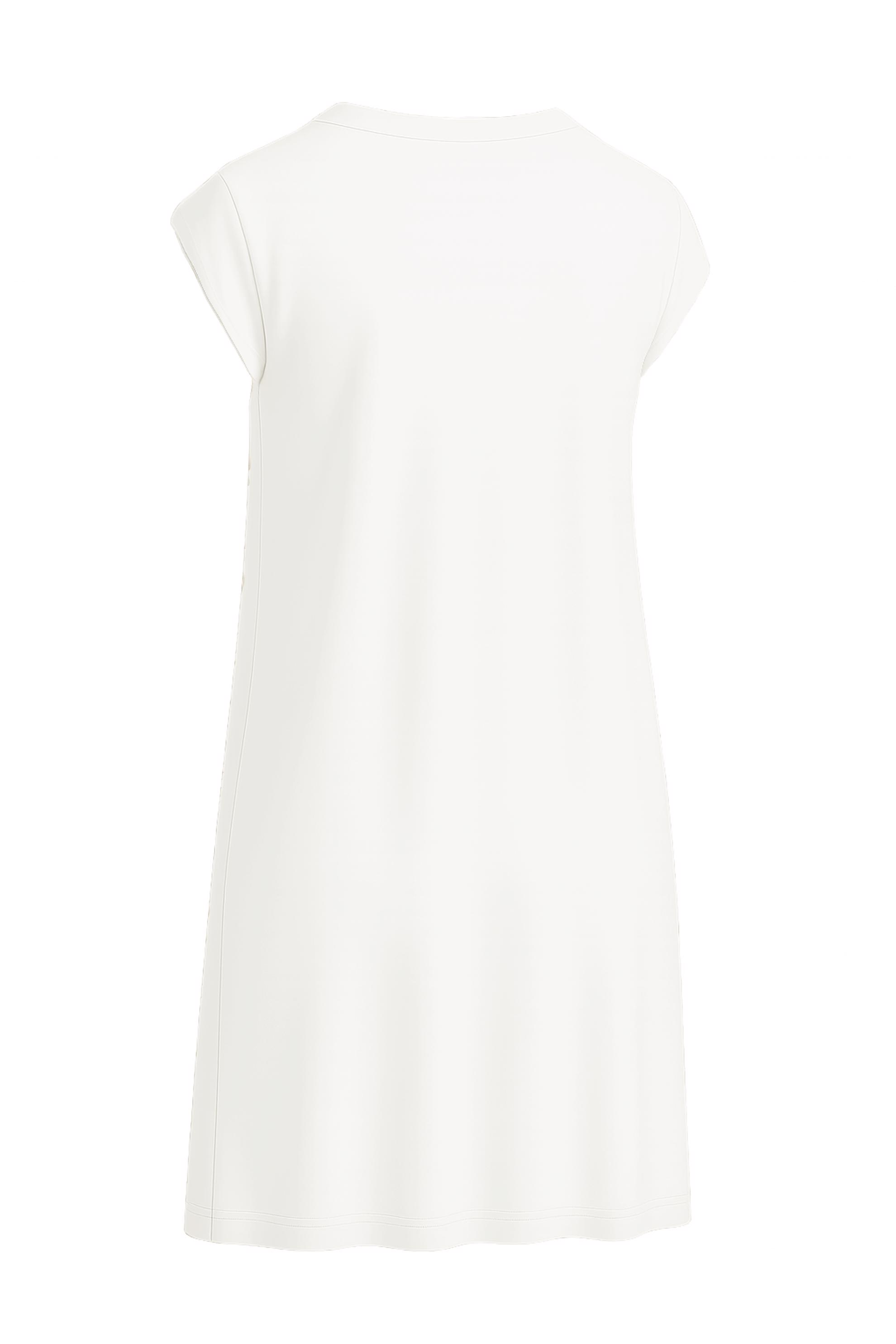 Tesettür giyim BEYAZ KOLSUZ İÇ TUNİK 45481