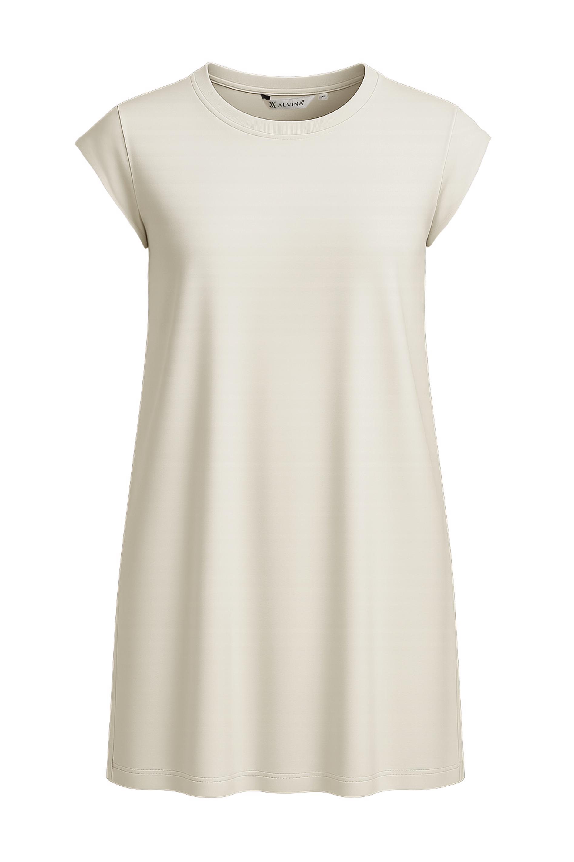 Tesettür giyim BEJ KOLSUZ İÇ TUNİK 45481