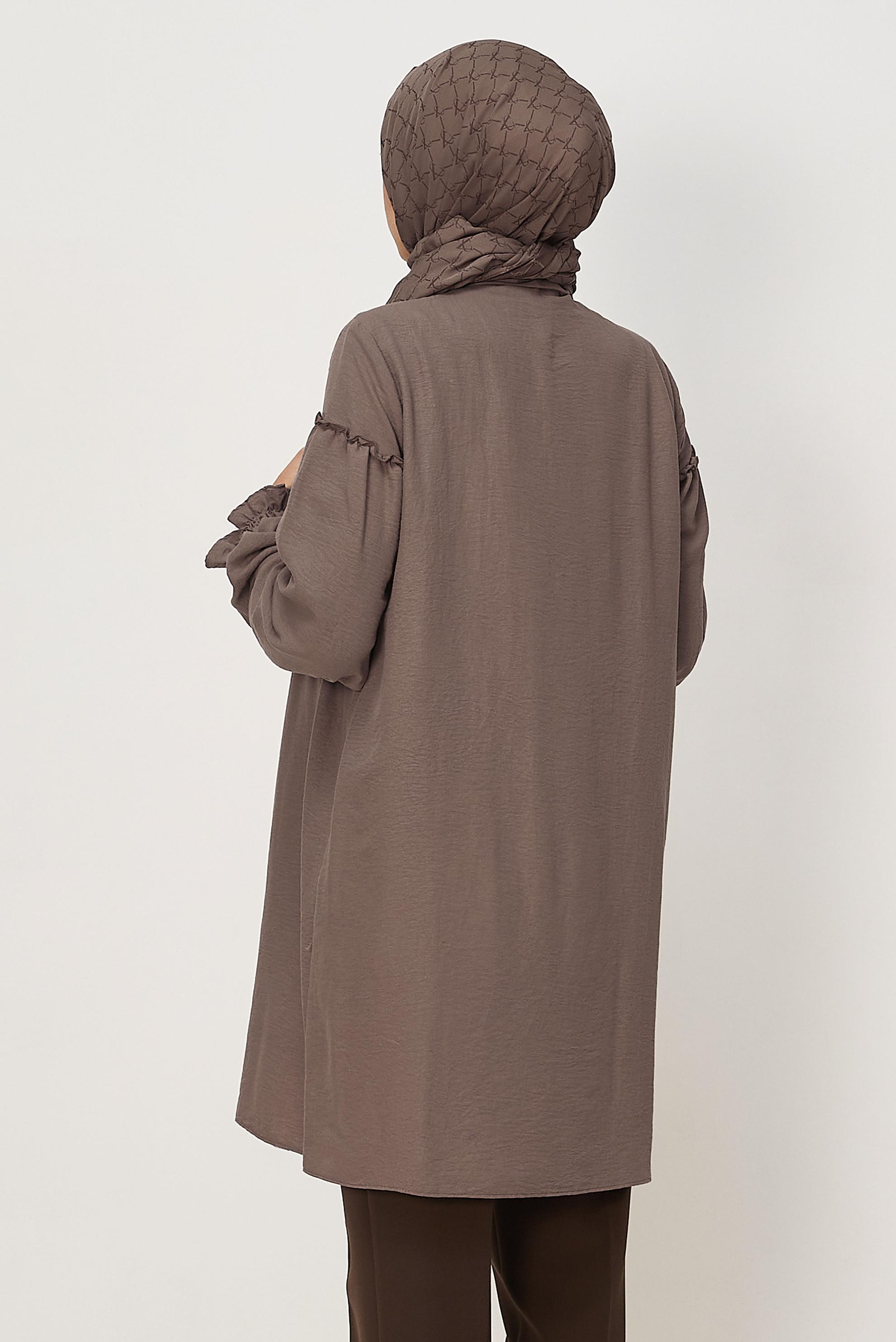 Vêtements hijab VISON TUNIQUE COL CHEMISE 45690