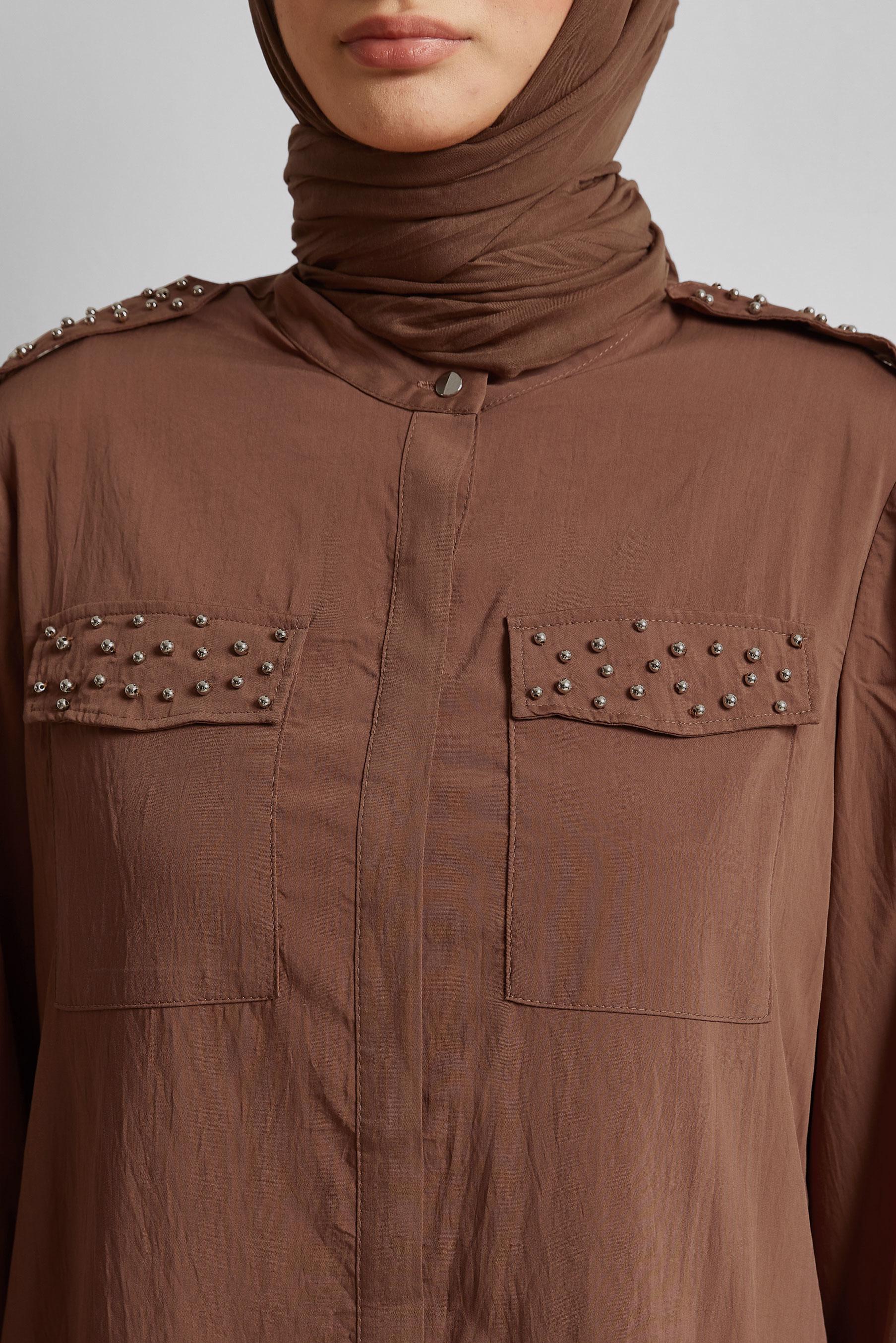 Vêtements hijab TABA TUNIQUE PERLÉE 45703