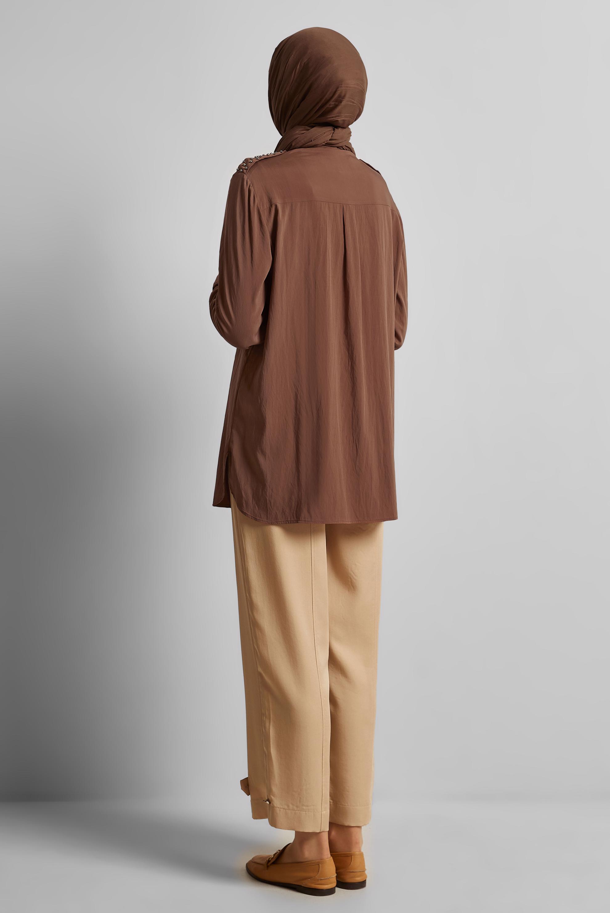 Vêtements hijab TABA TUNIQUE PERLÉE 45703