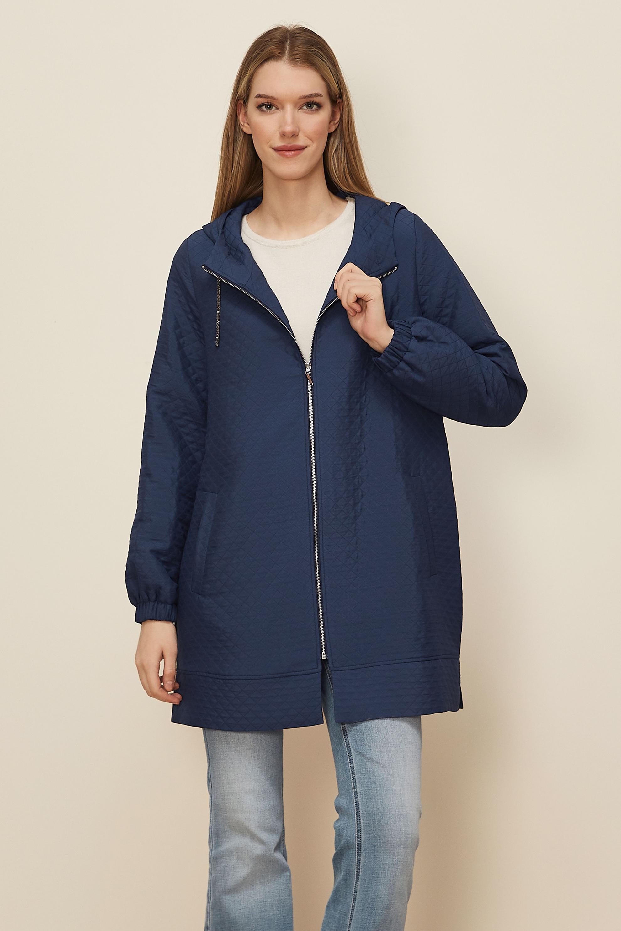 Tesettür giyim LACİVERT KAPİTONE GİY ÇIK 45290